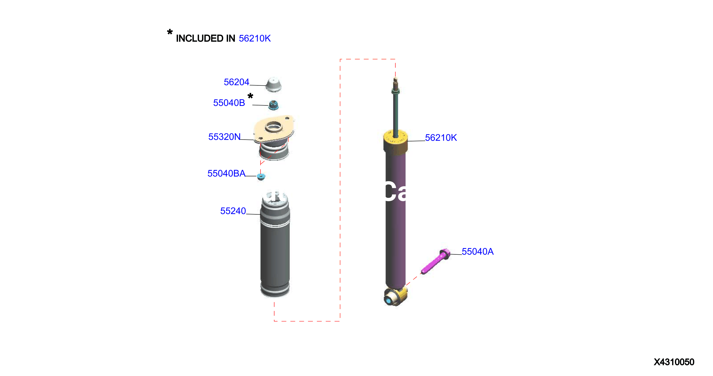Rear Suspension Absorber