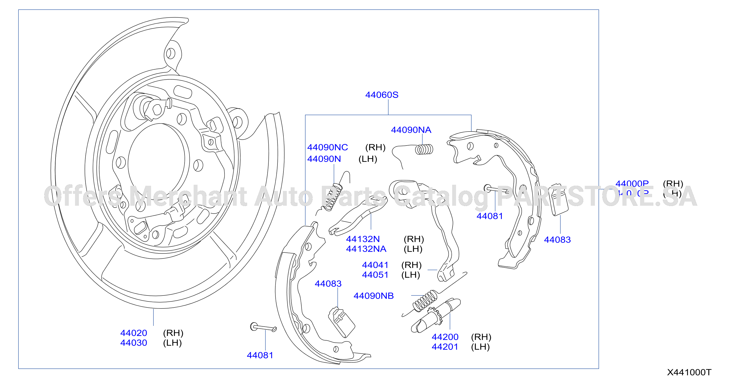 Rear Brake Parking Brake