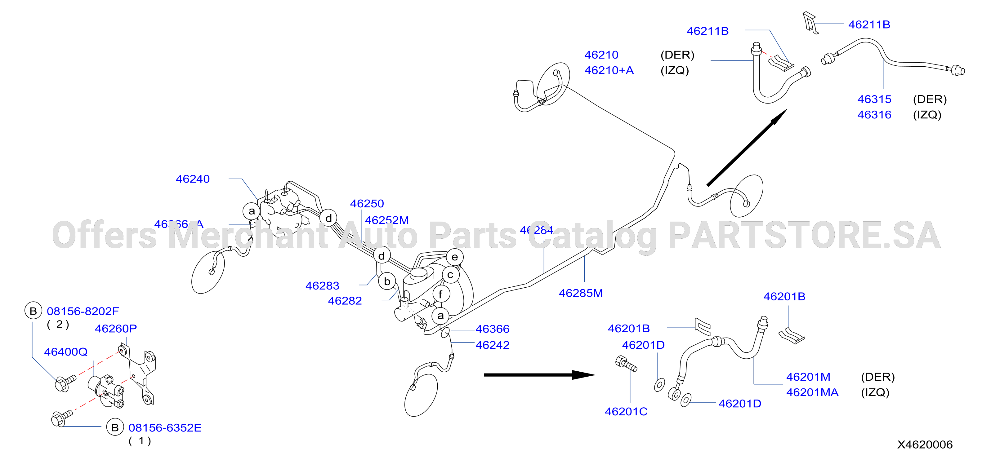 Brake Piping Control Piping F / Abs