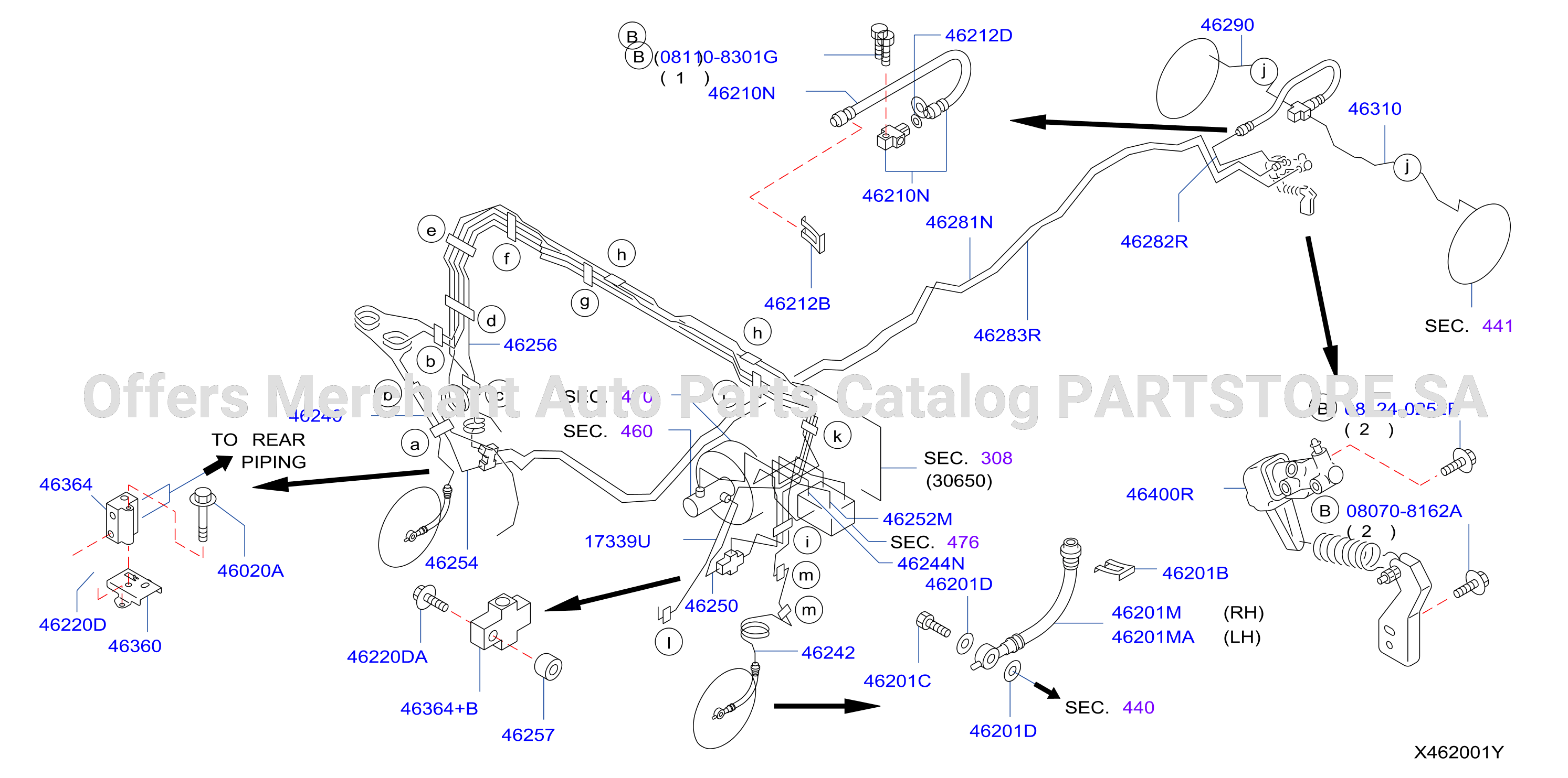 Brake Piping Control Piping