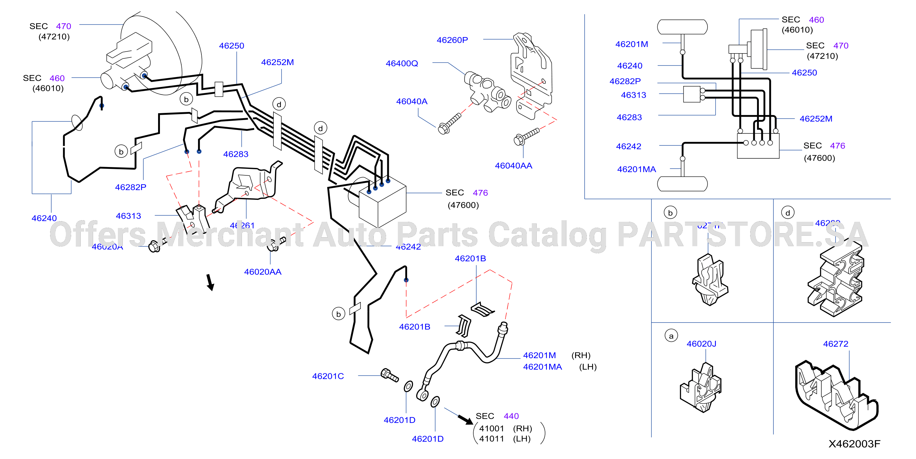 Brake Piping Control Piping