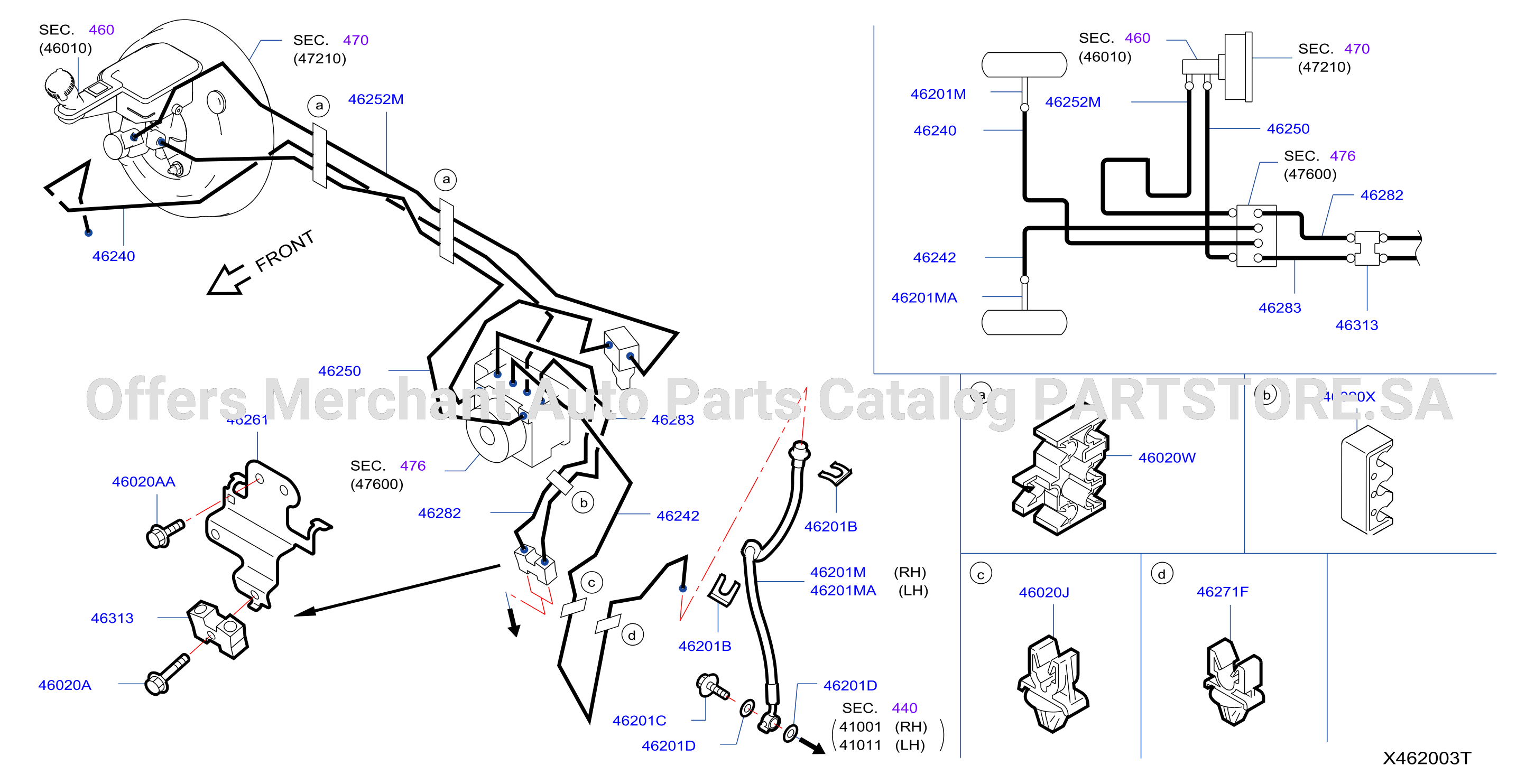 Brake Piping Control Clamp Insulator