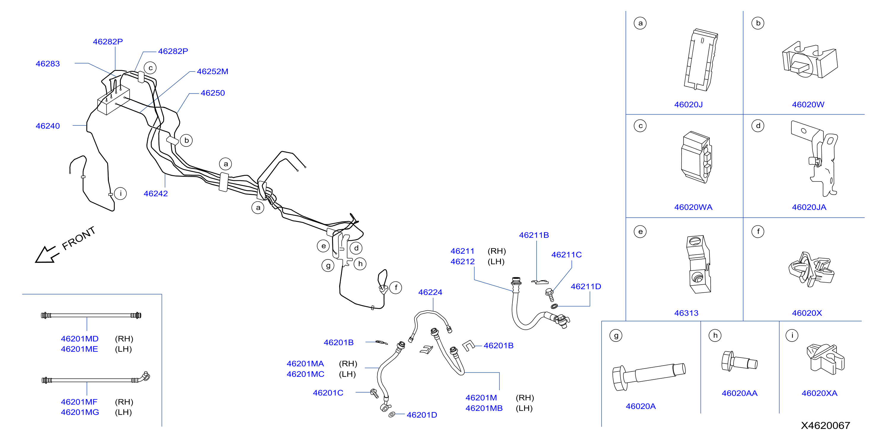 Brake Piping Control Piping