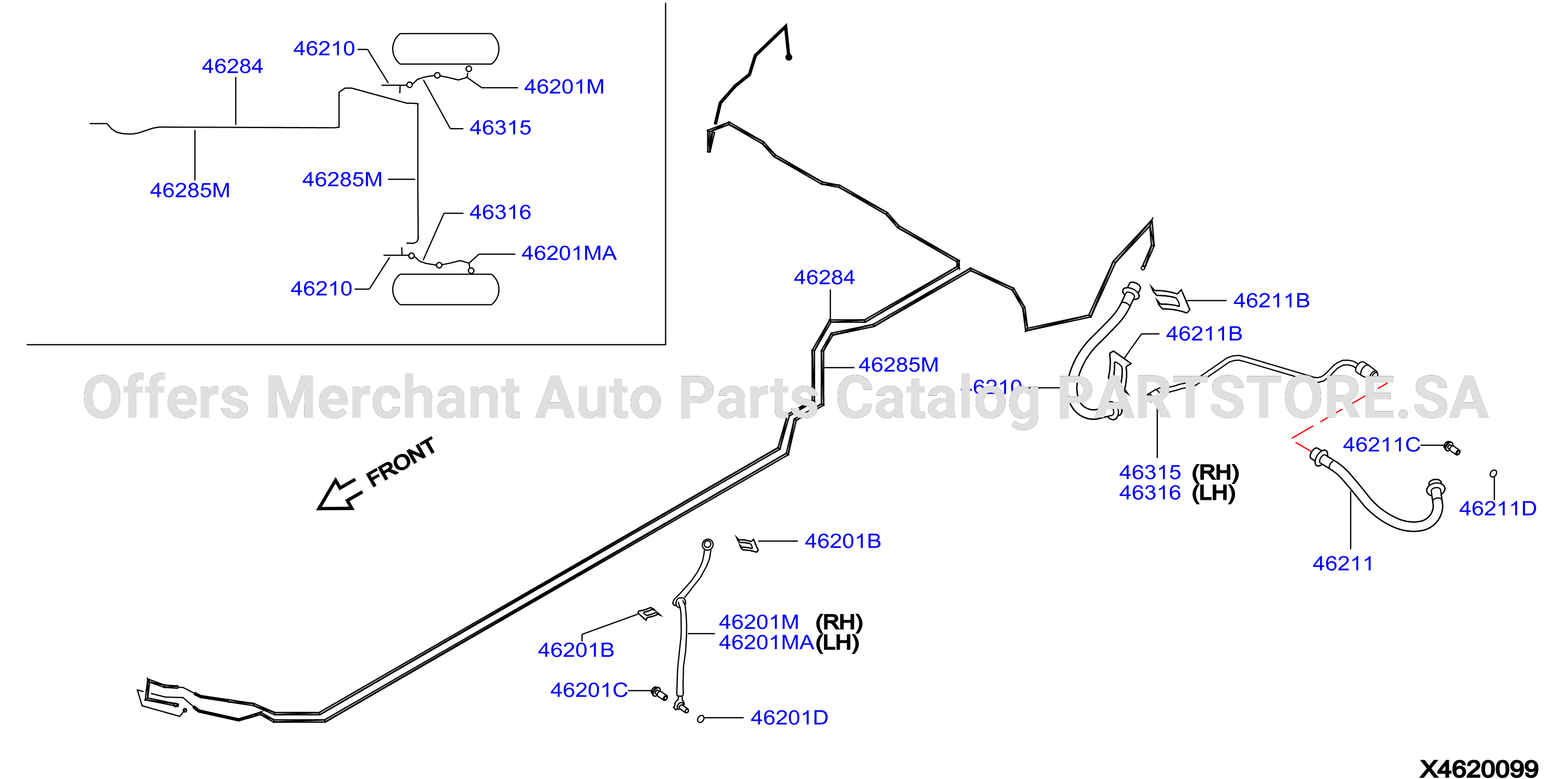 Brake Piping Control Piping