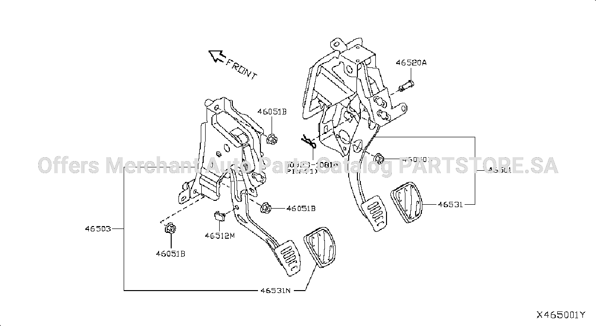 Brake Clutch Pedal