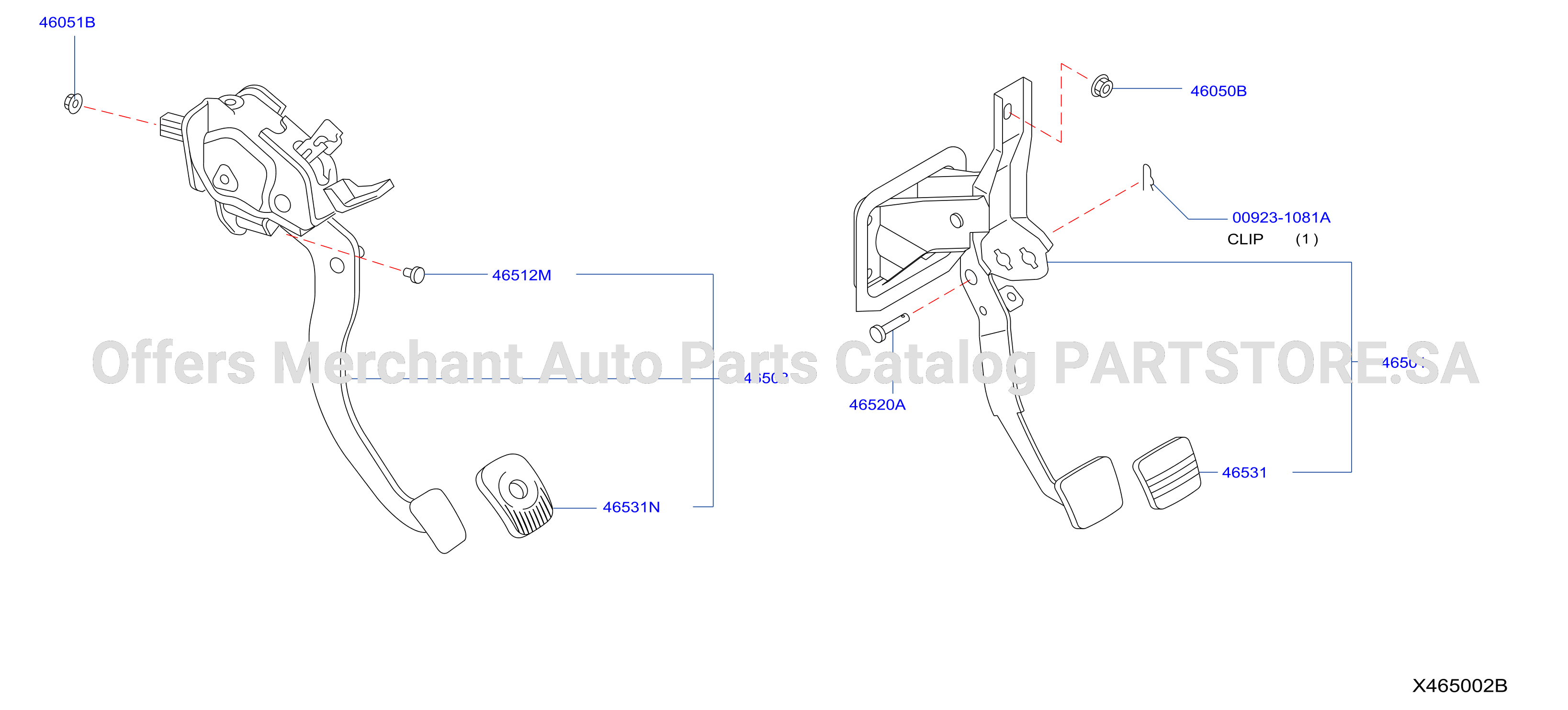 Brake Clutch Pedal Brake Clutch Pedal Mt