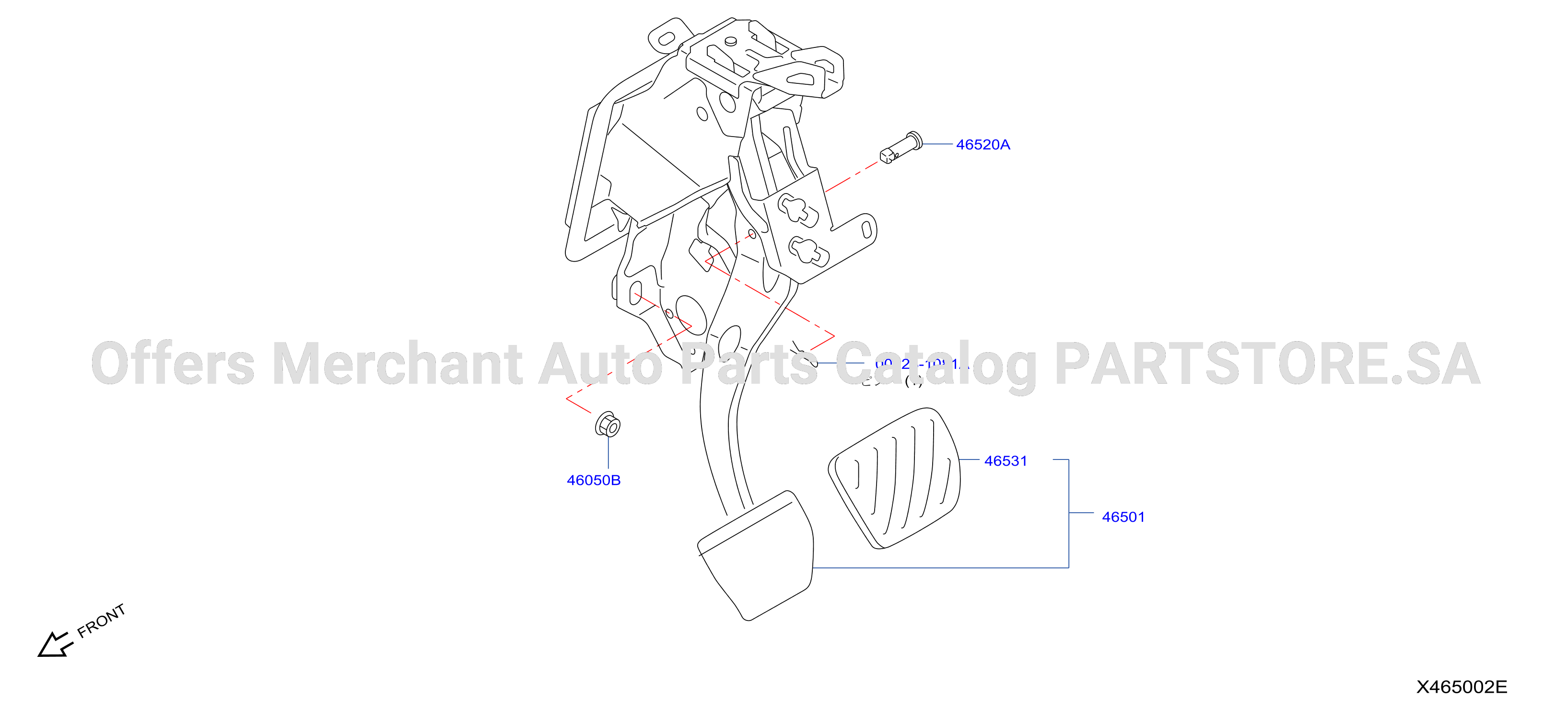 Brake Clutch Pedal Brake Pedal Cvt