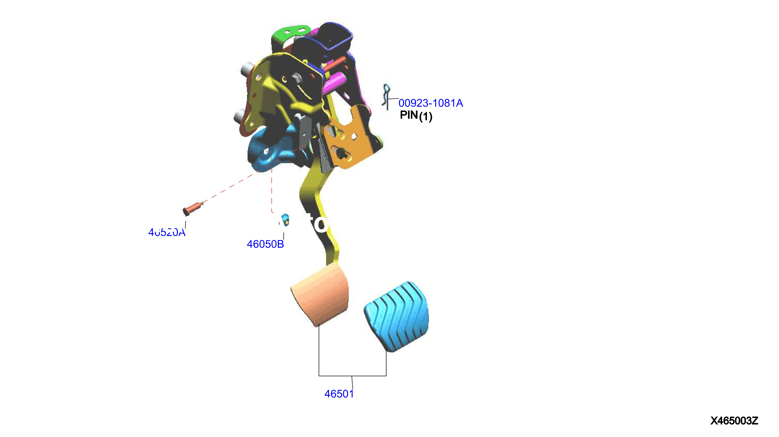 Brake Clutch Pedal