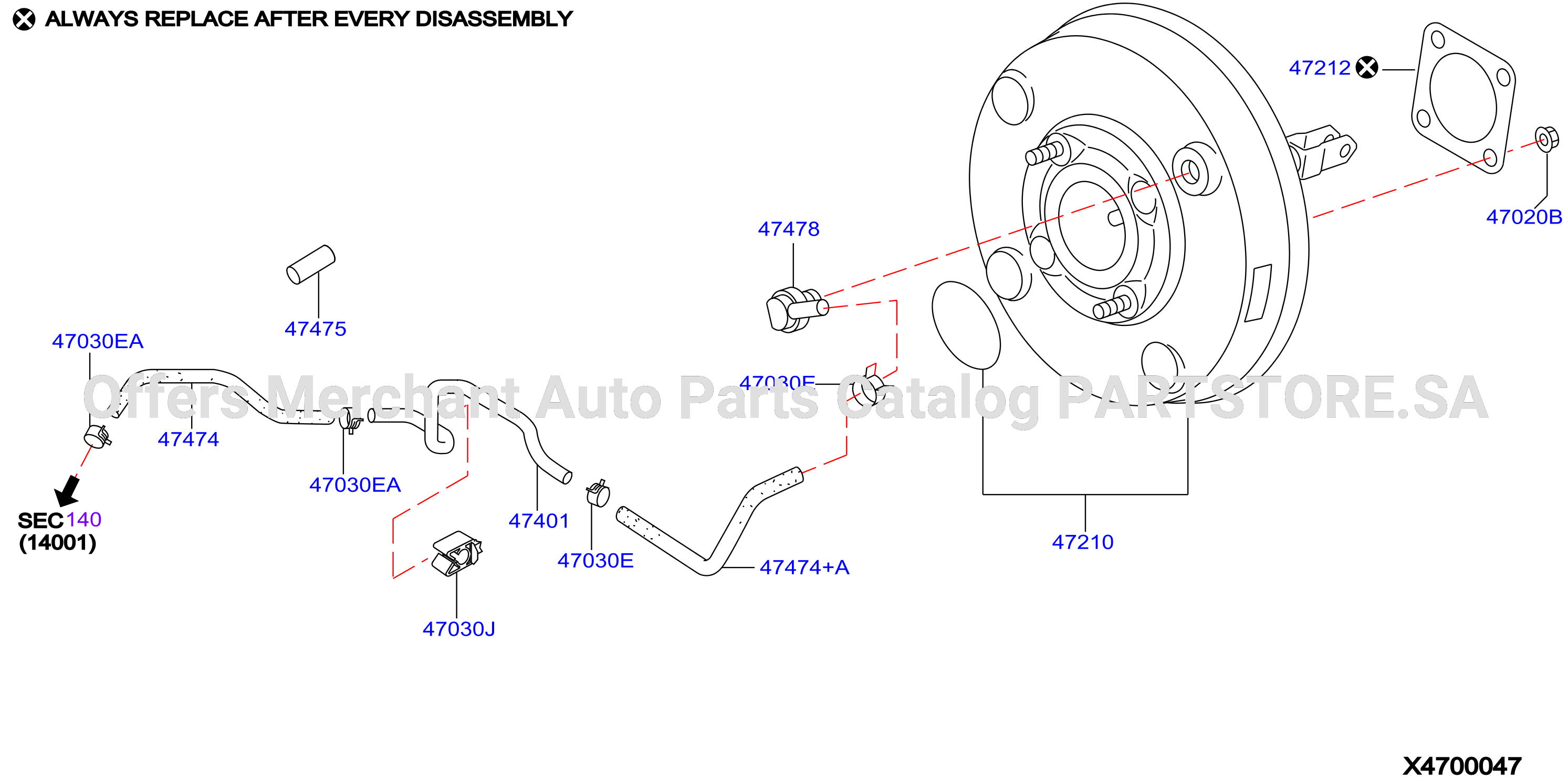 Brake Servo Servo Control Booster Brake And Fiting Parts