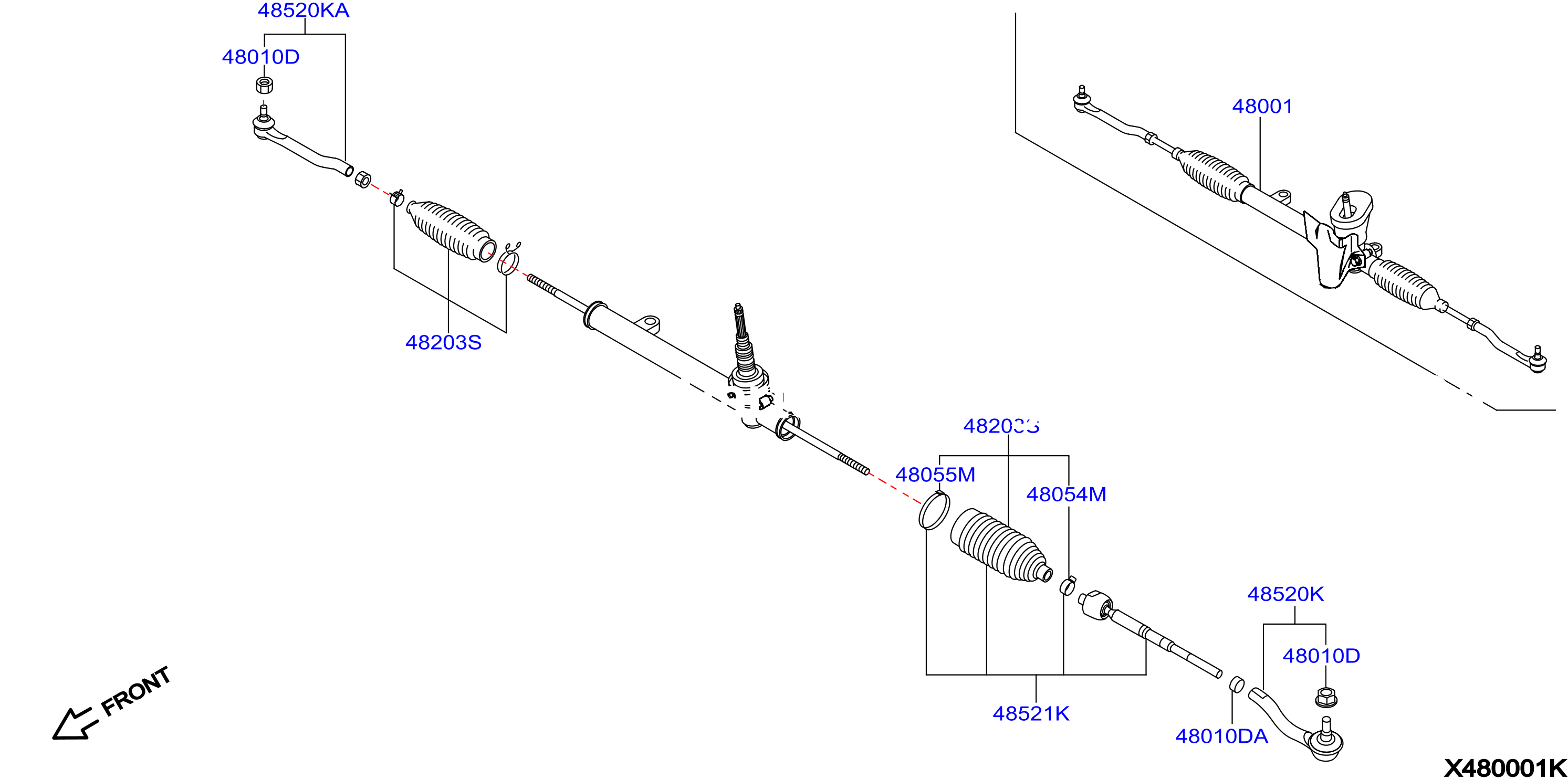 Manual Steering Gear Steering Gear
