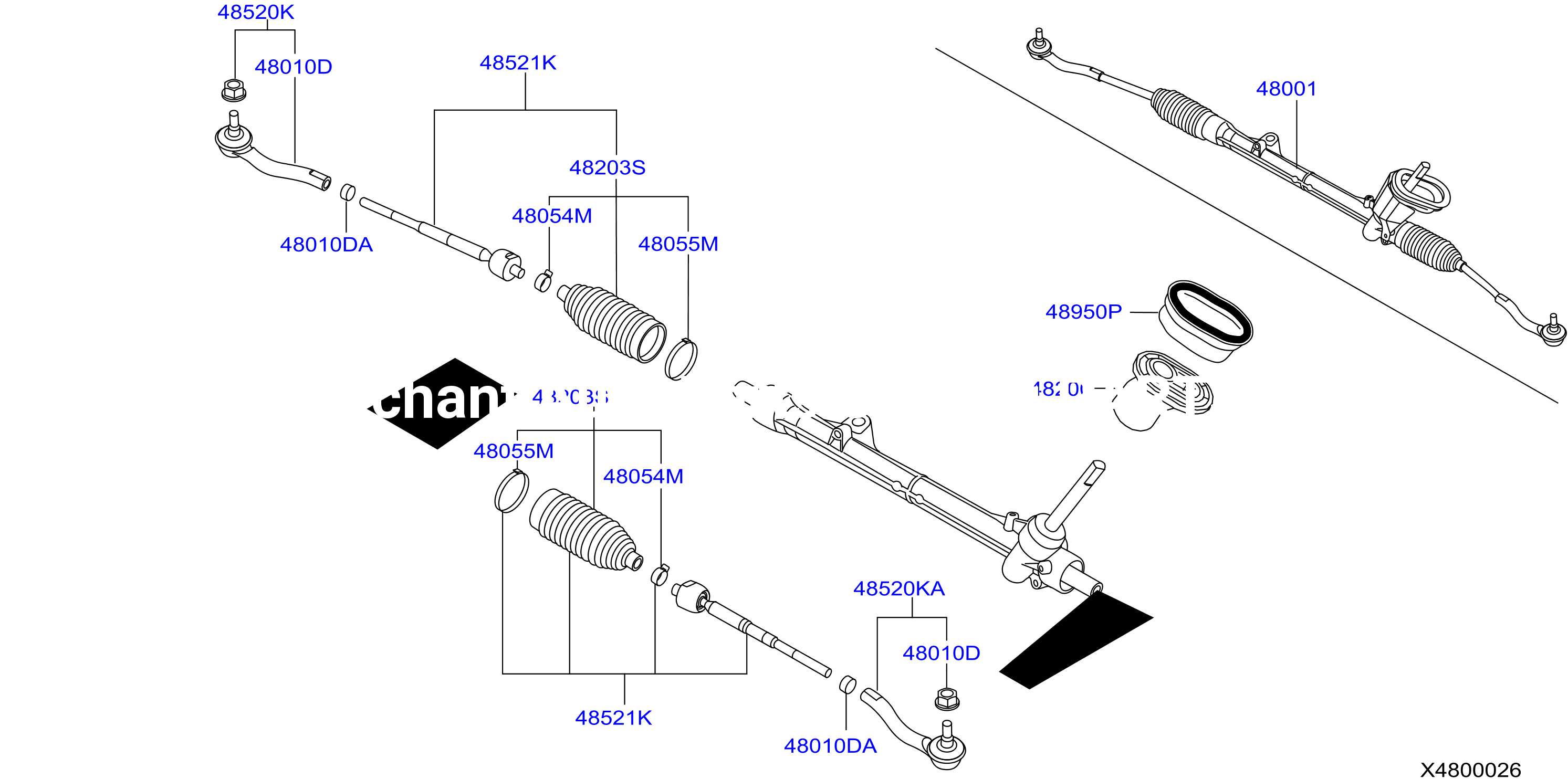 Manual Steering Gear Steering Gear