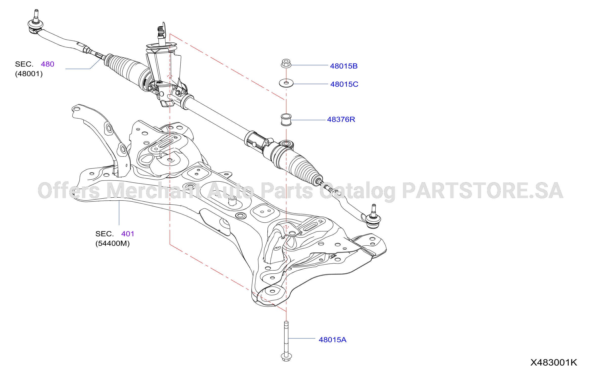 Steering Gear Mounting Steering Gear Mounting