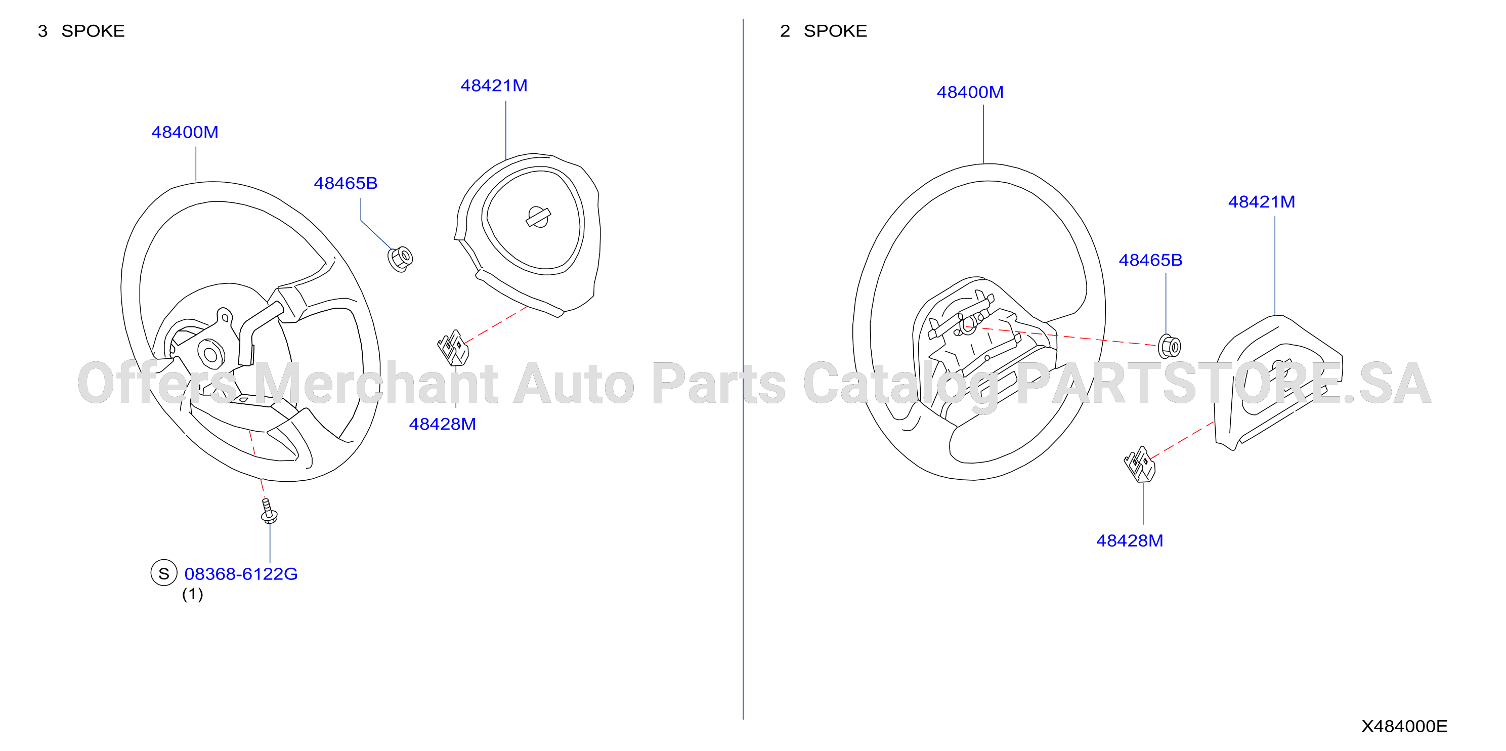 Steering Wheel W / O Air Bag