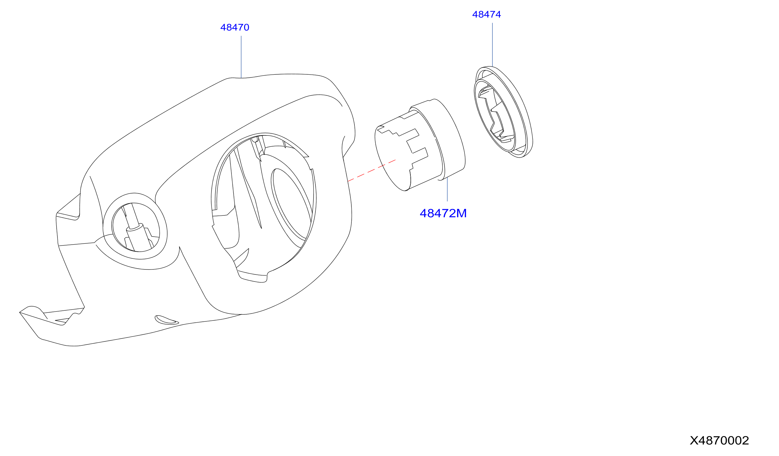 Steering Column Shell Cover