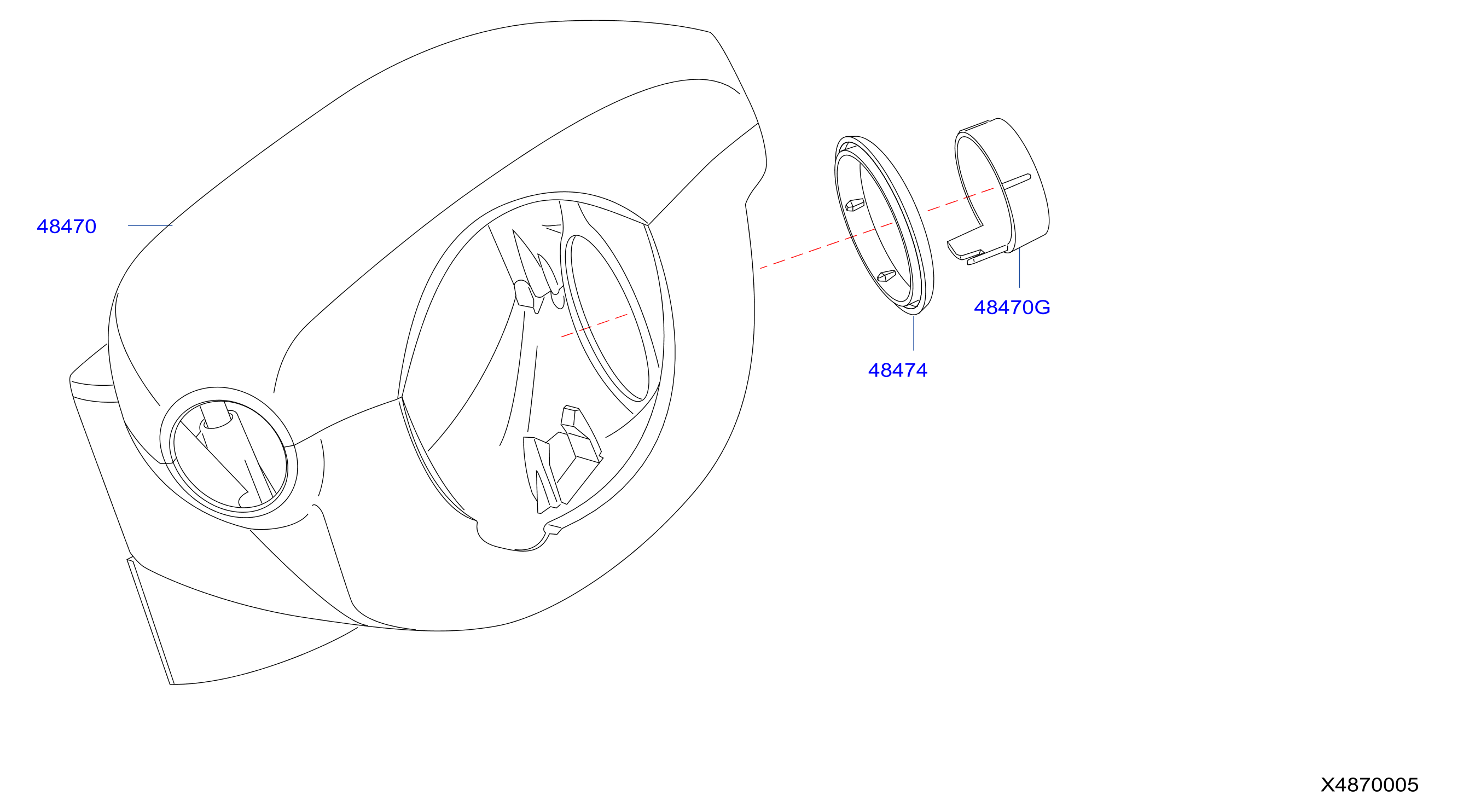 Steering Column Shell Cover