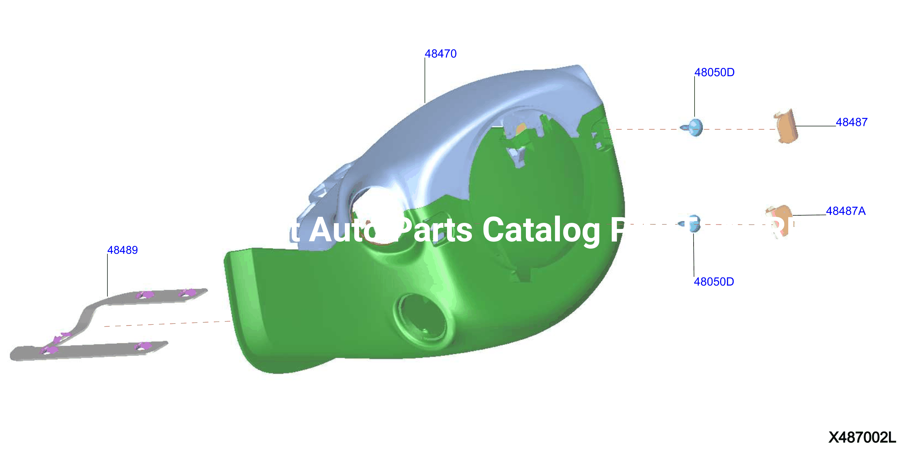 Steering Column Shell Cover
