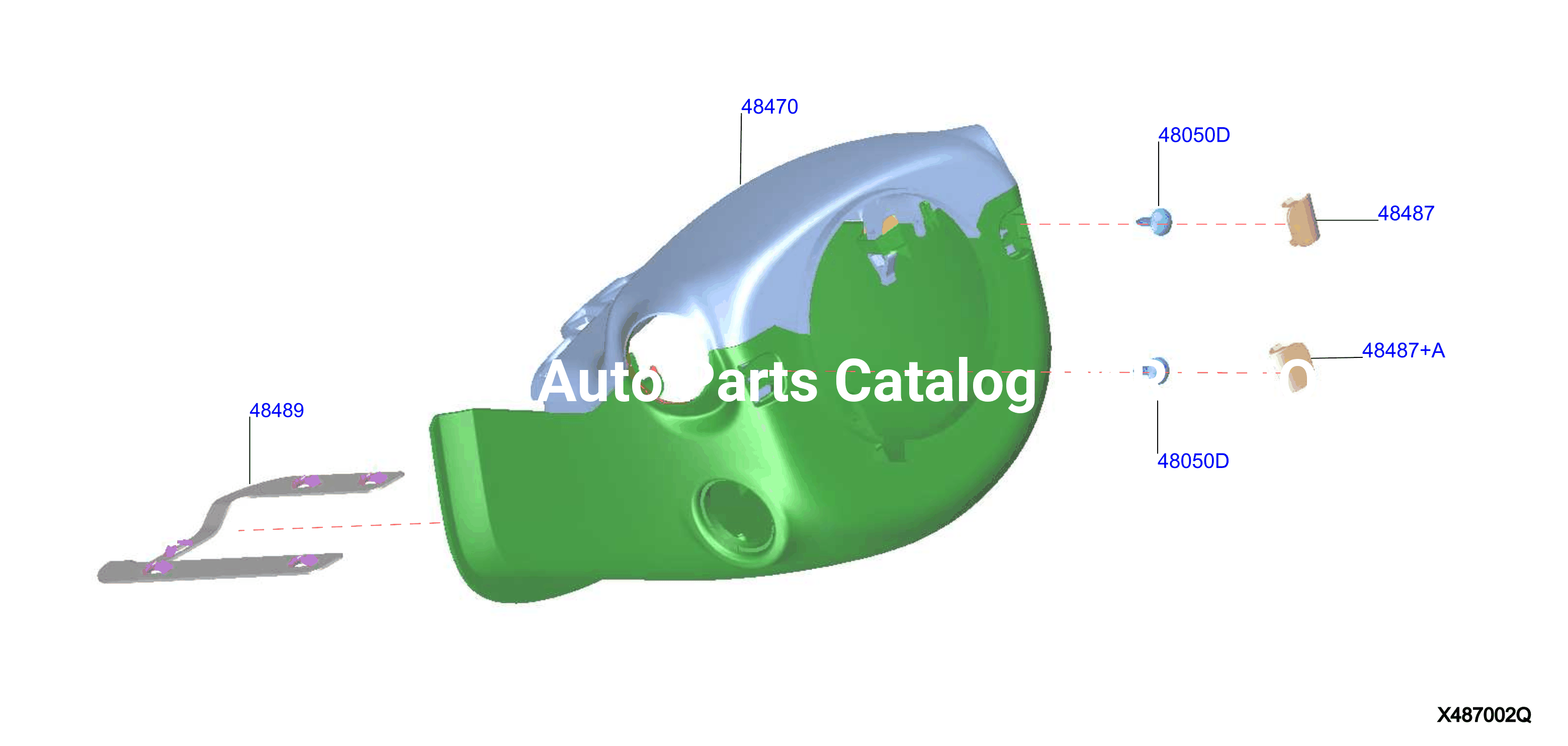 Steering Column Shell Cover