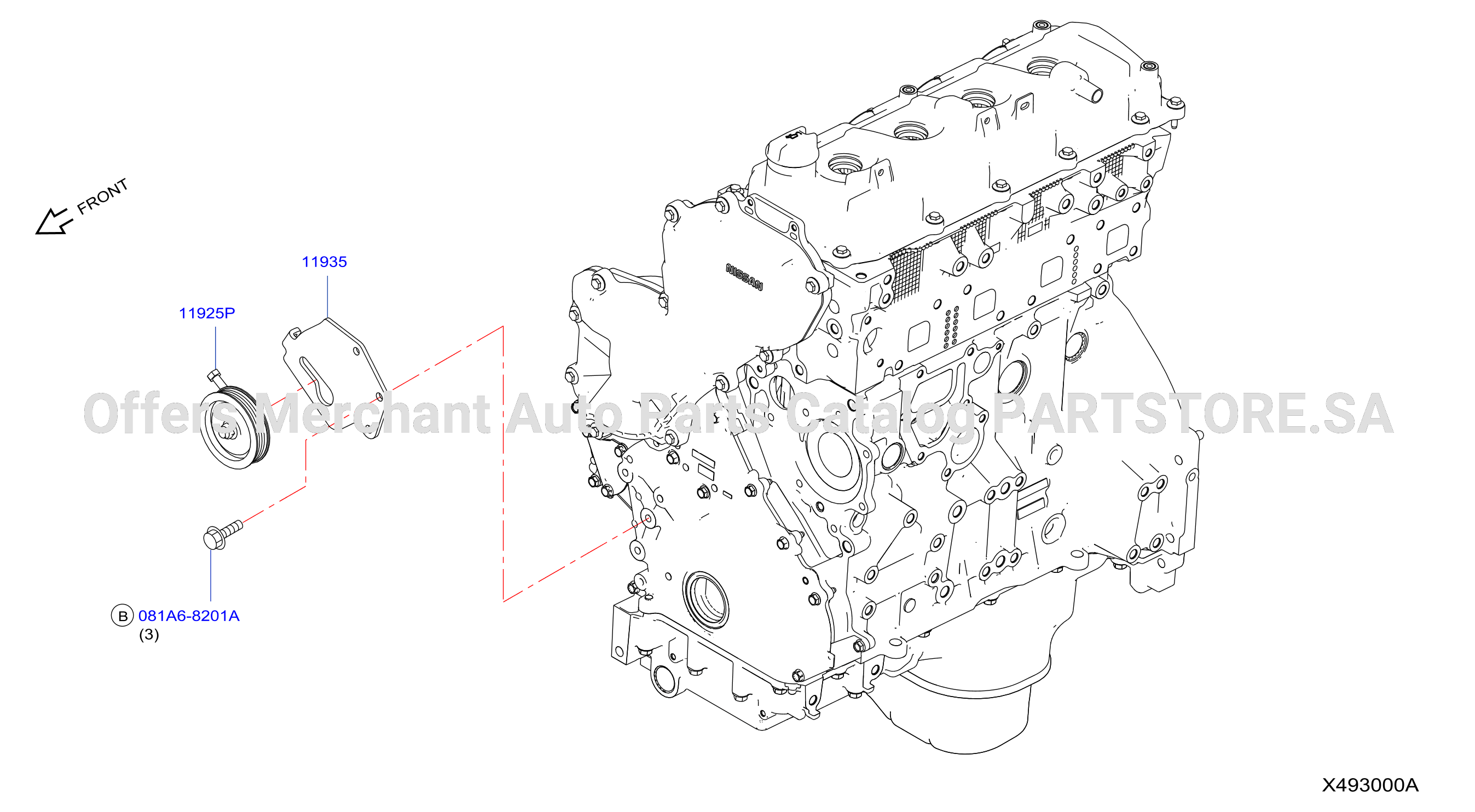 Power Steering Pump Mounting