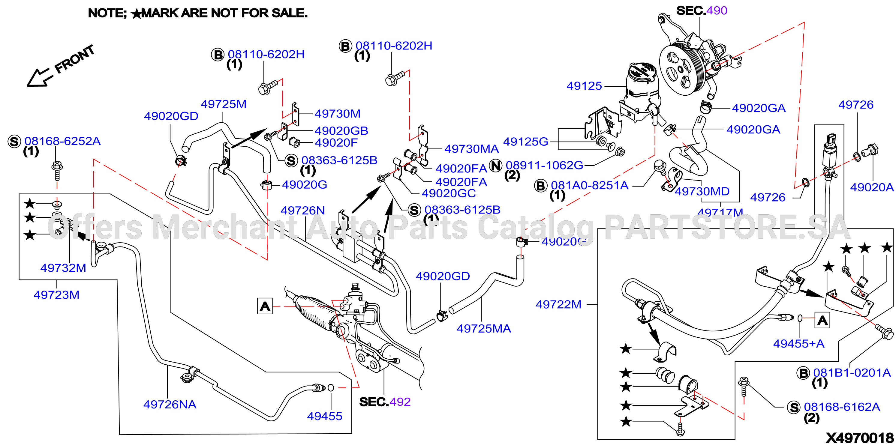 Power Steering Piping