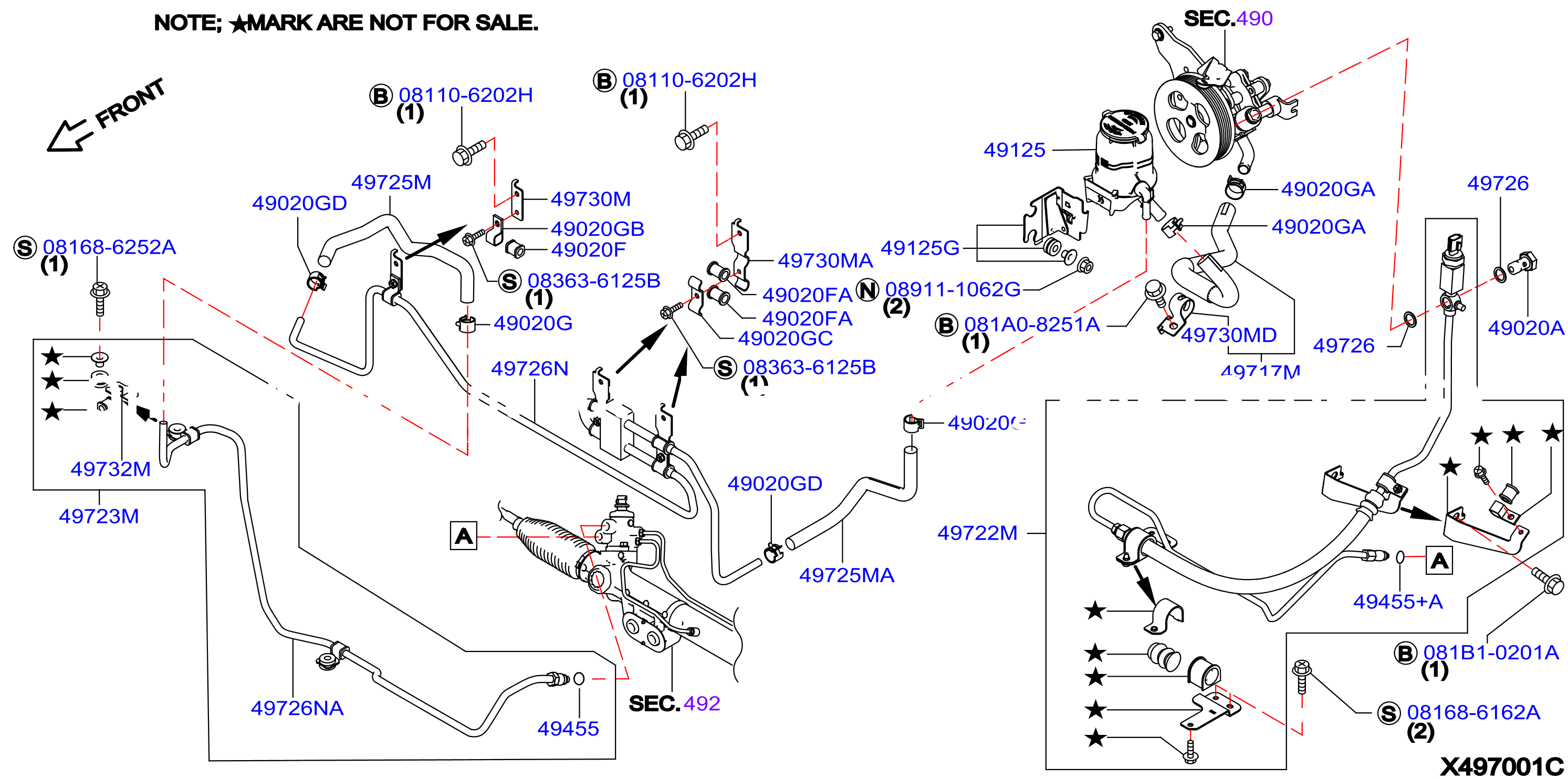 Power Steering Piping