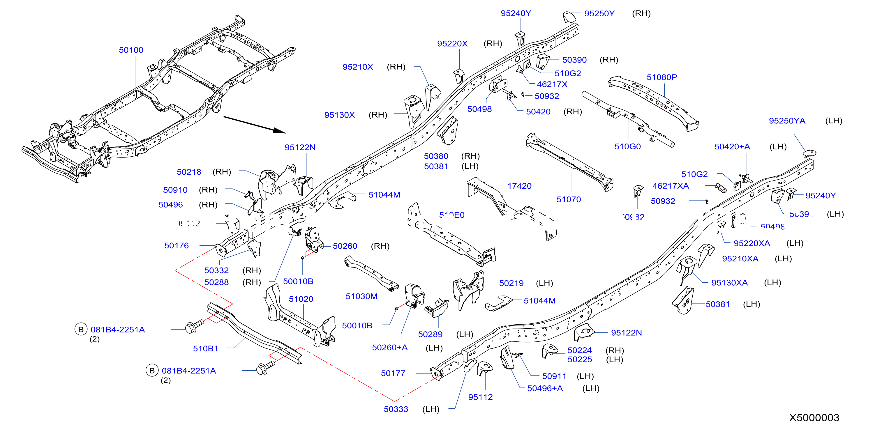 Frame Member Bracket