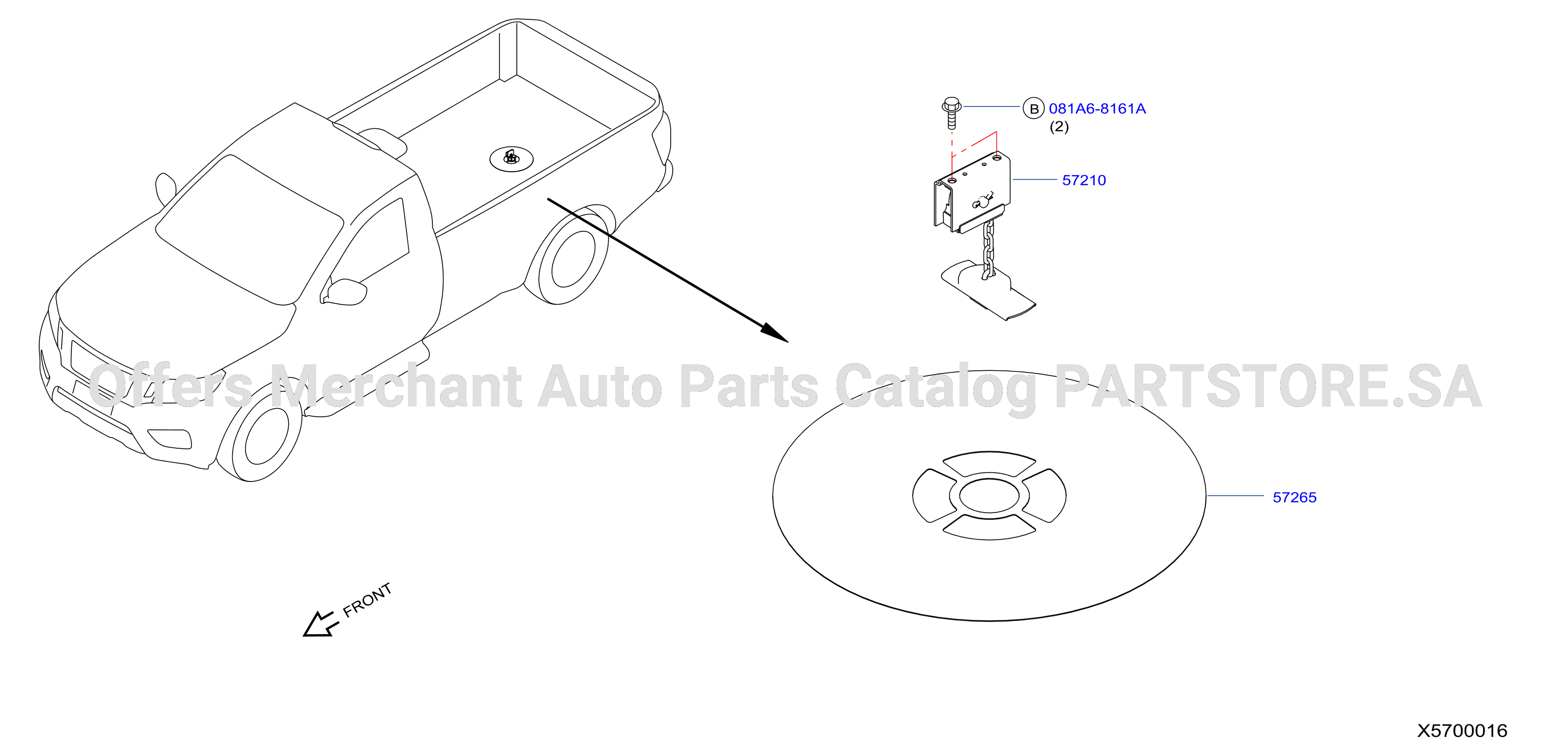 Spare Tire Hanger Spare Tire Hanger
