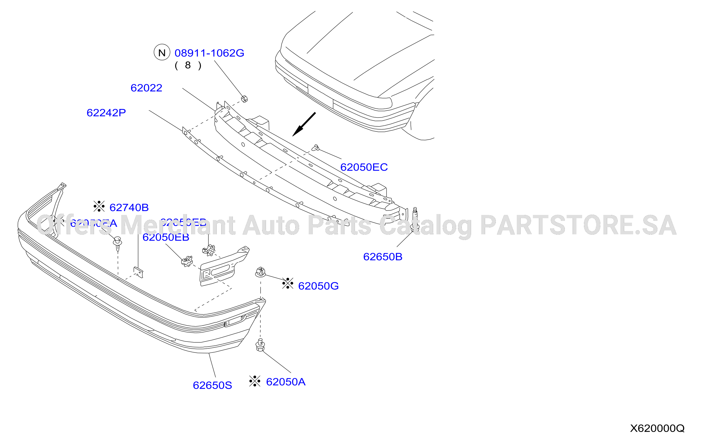 صدام أمامي