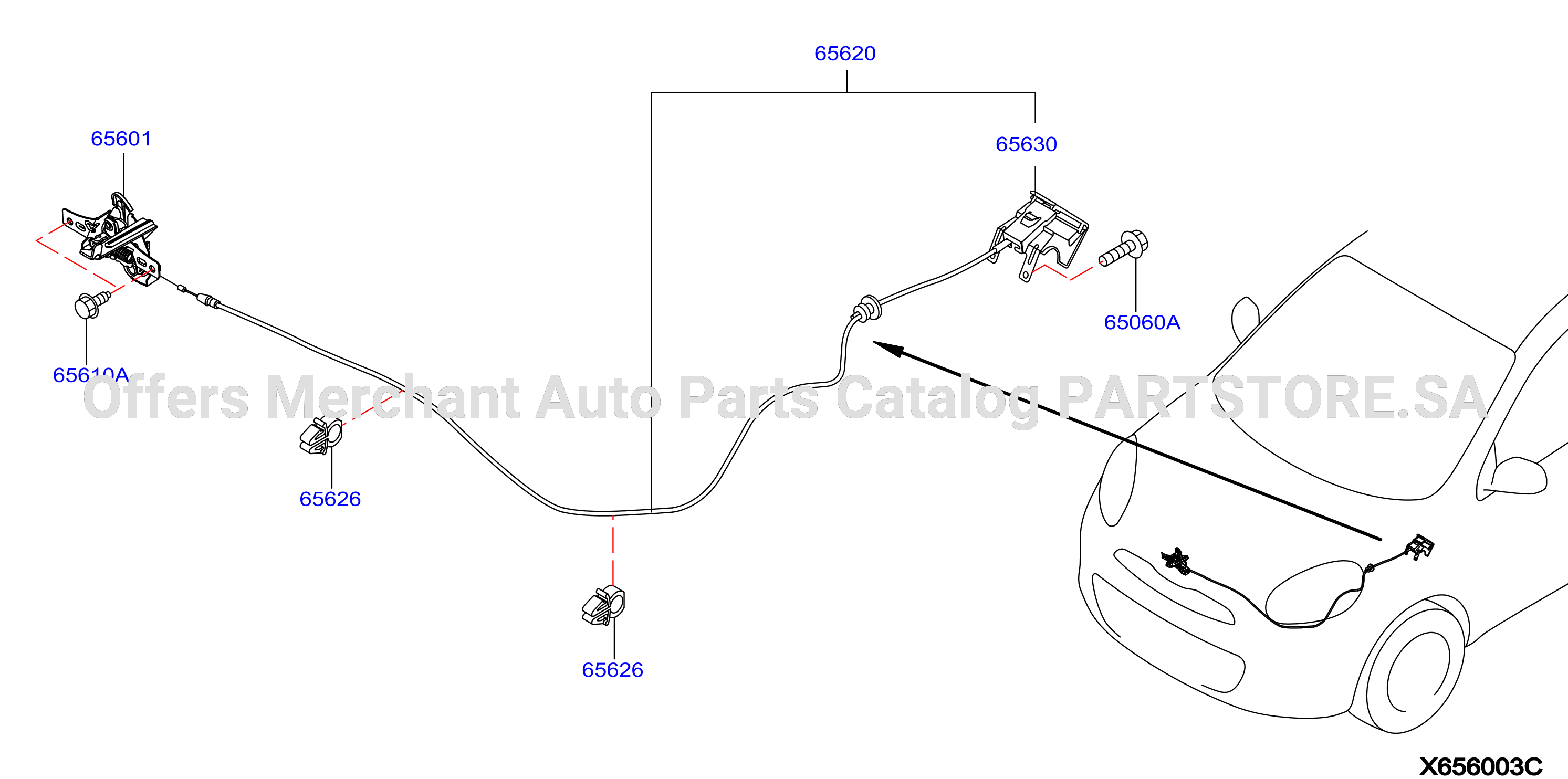 Hood Lock Control