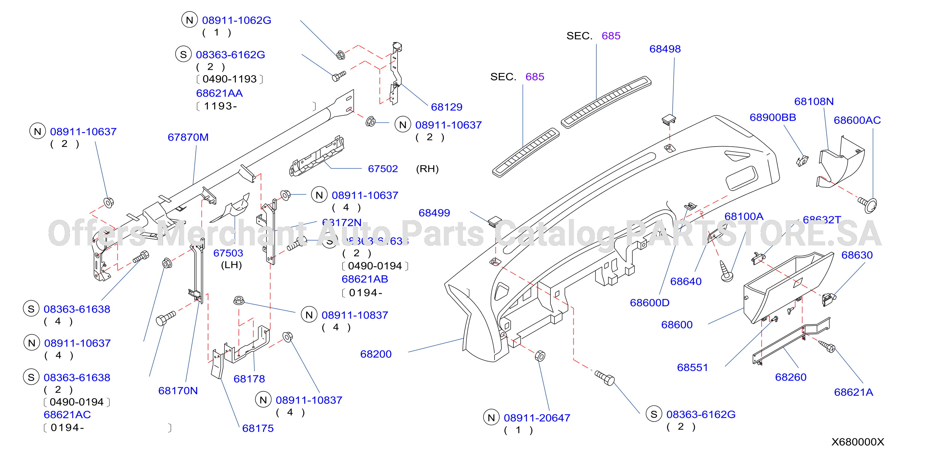 Instrument Panel Pad Cluster Lid Inst Pad Cluster Lid