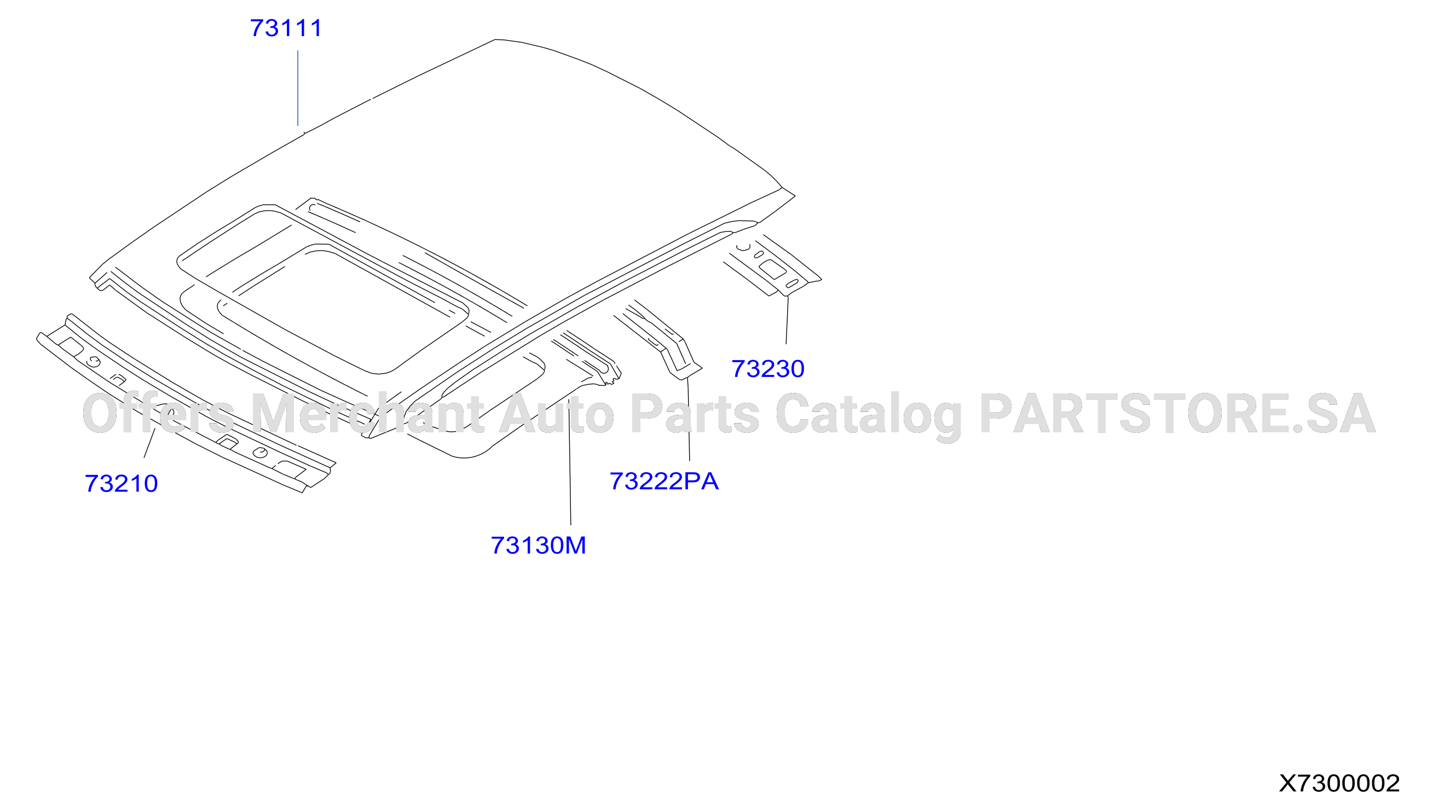 Roof Panel Fitting Sun Roof