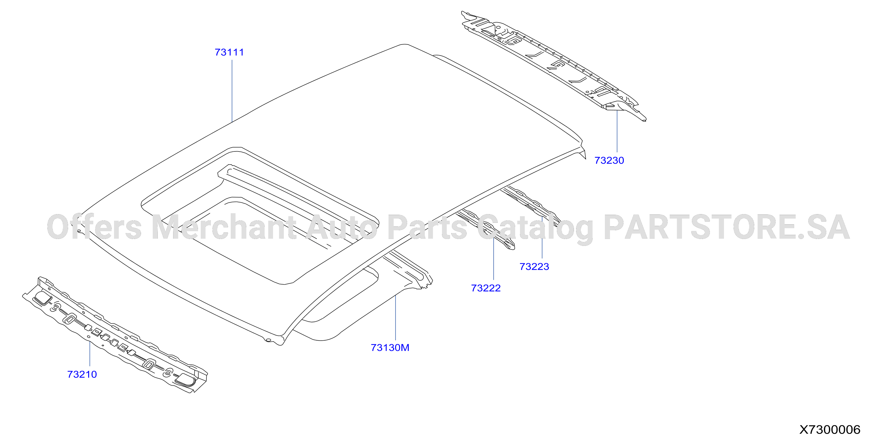 Roof Panel Fitting Sun Roof