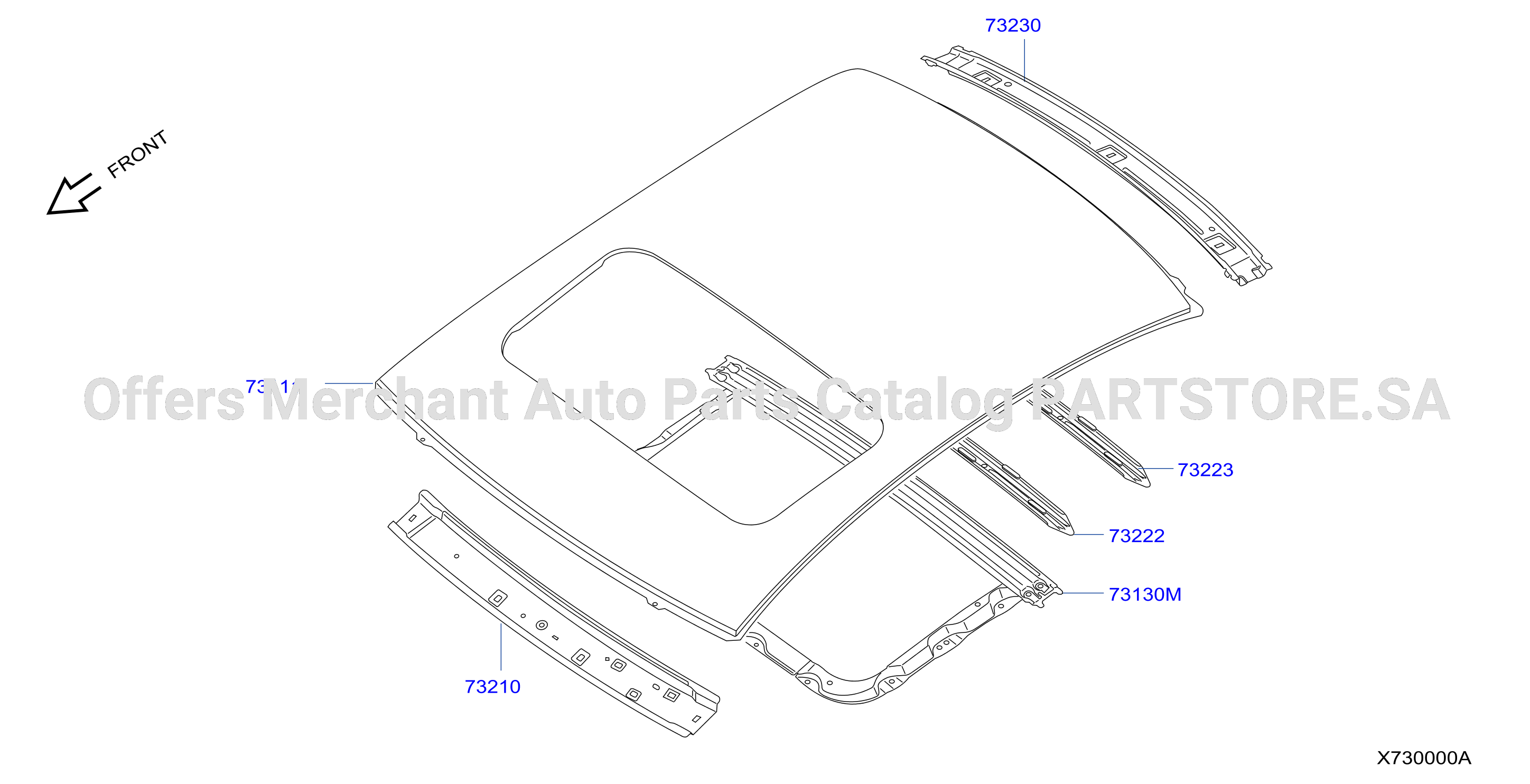 Roof Panel Fitting Sun Roof