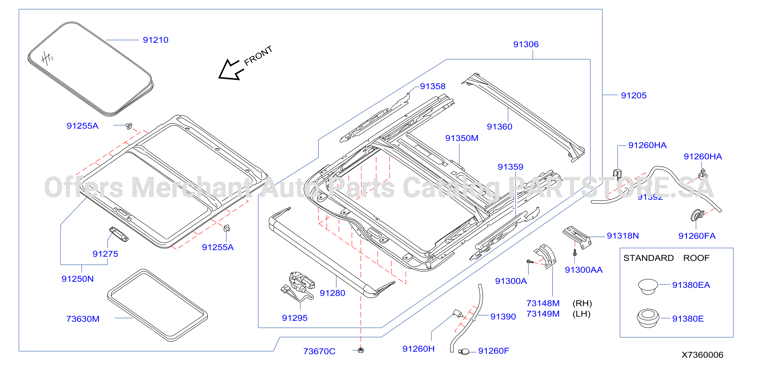 Sun Roof Parts Sun Roof Parts