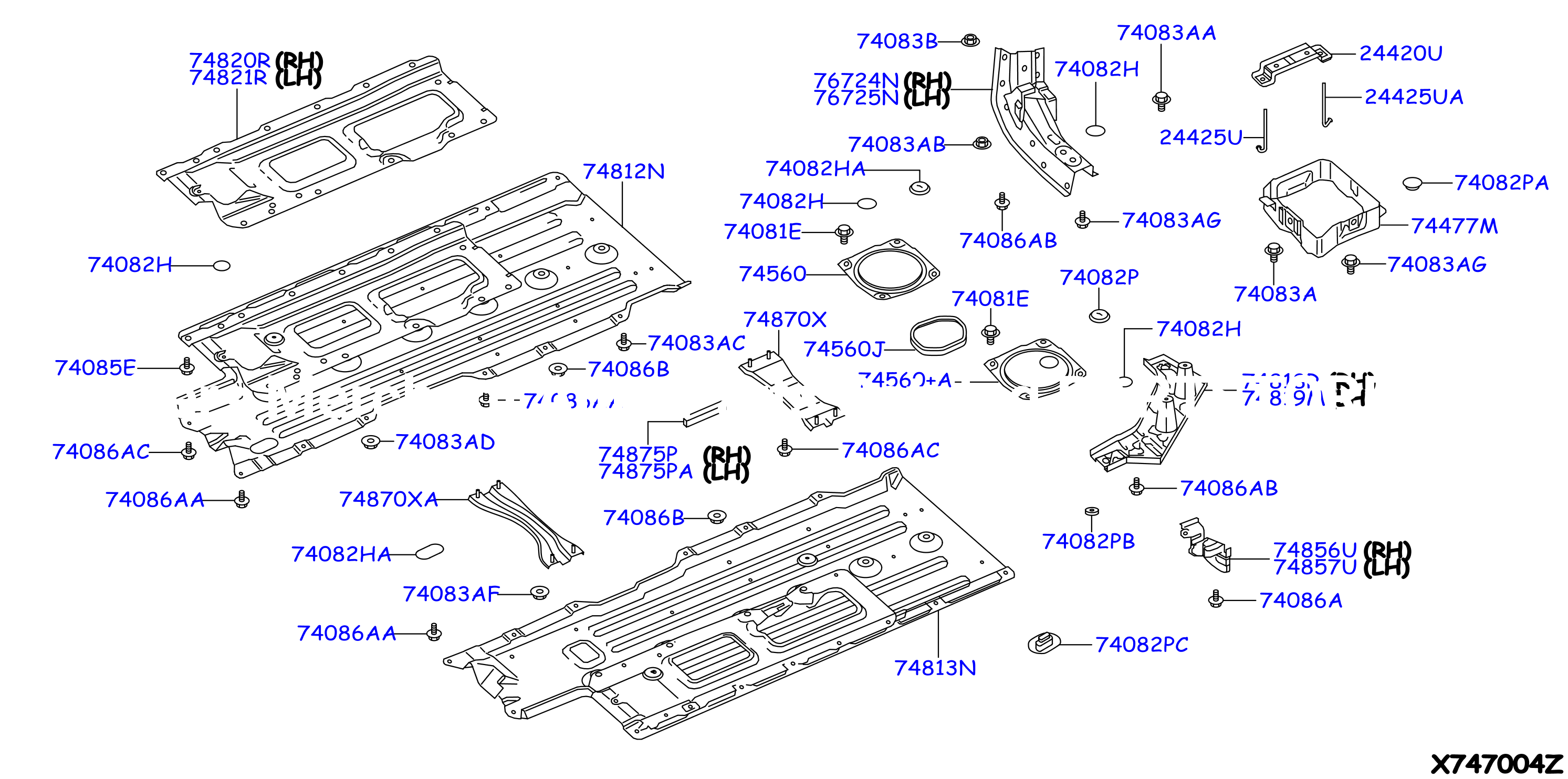 Floor Fitting Fittings
