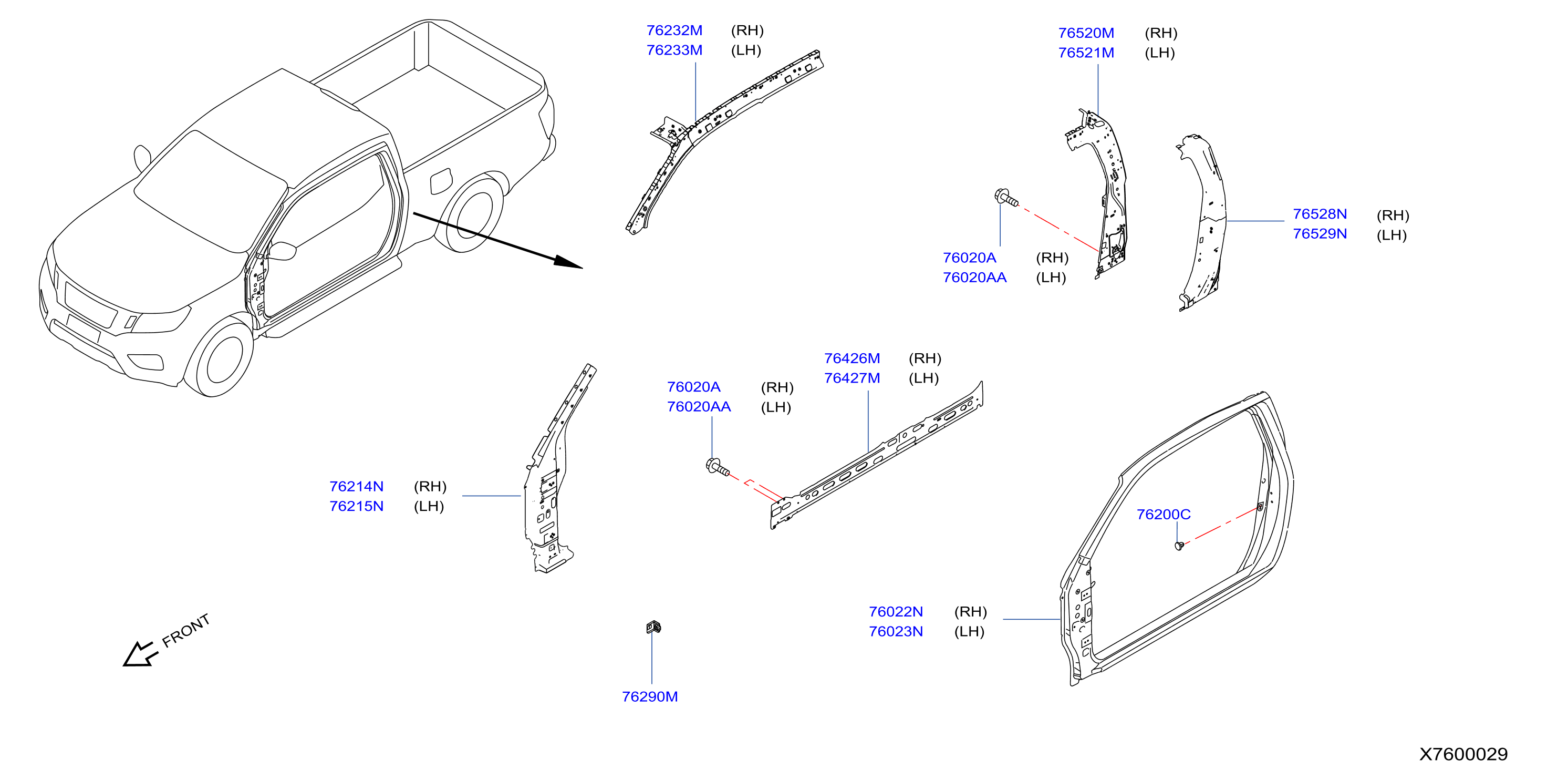 Body Side Panel Body Side