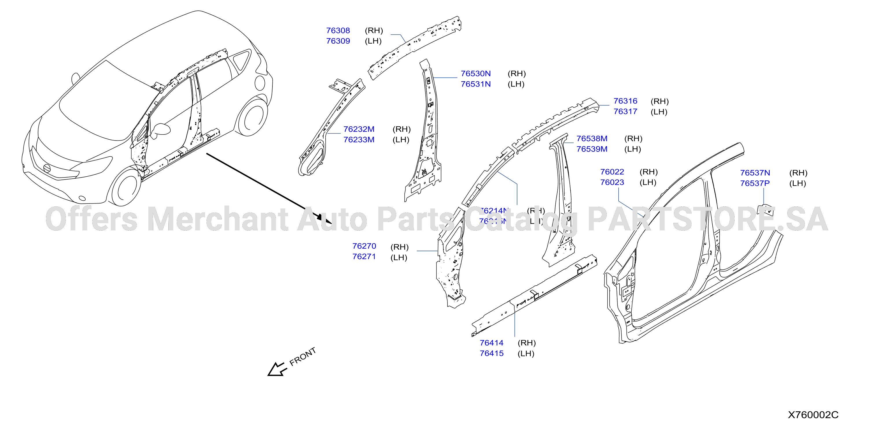 Body Side Panel Fr