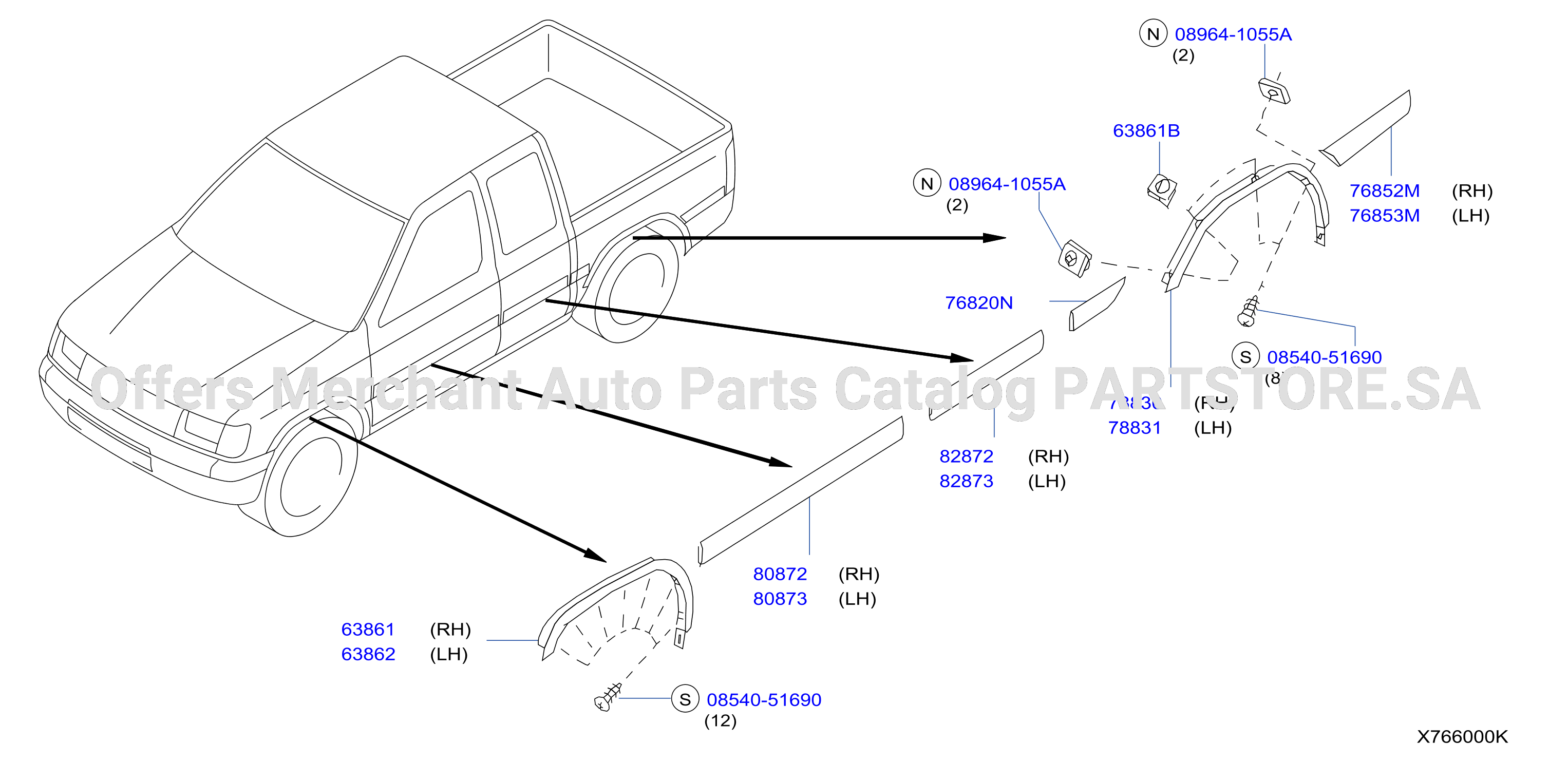 Body Side Moulding