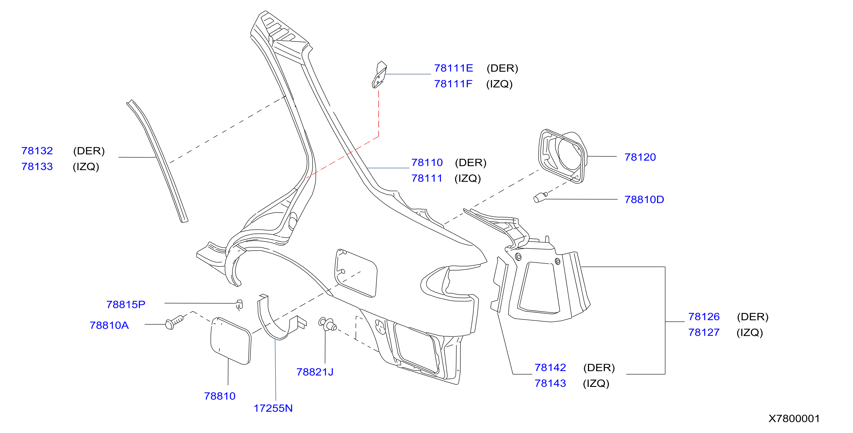 Rear Fender Fitting