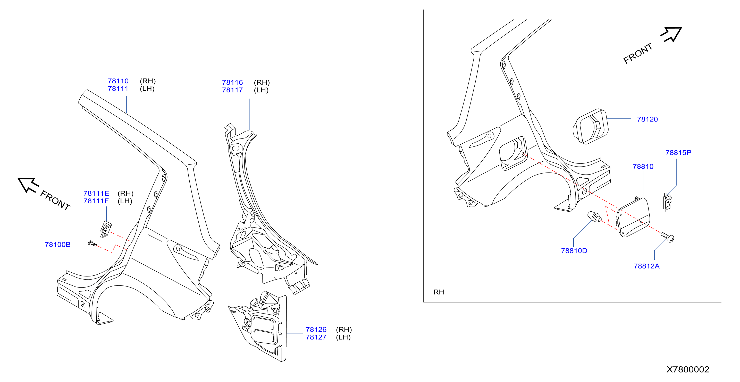 Rear Fender Fitting