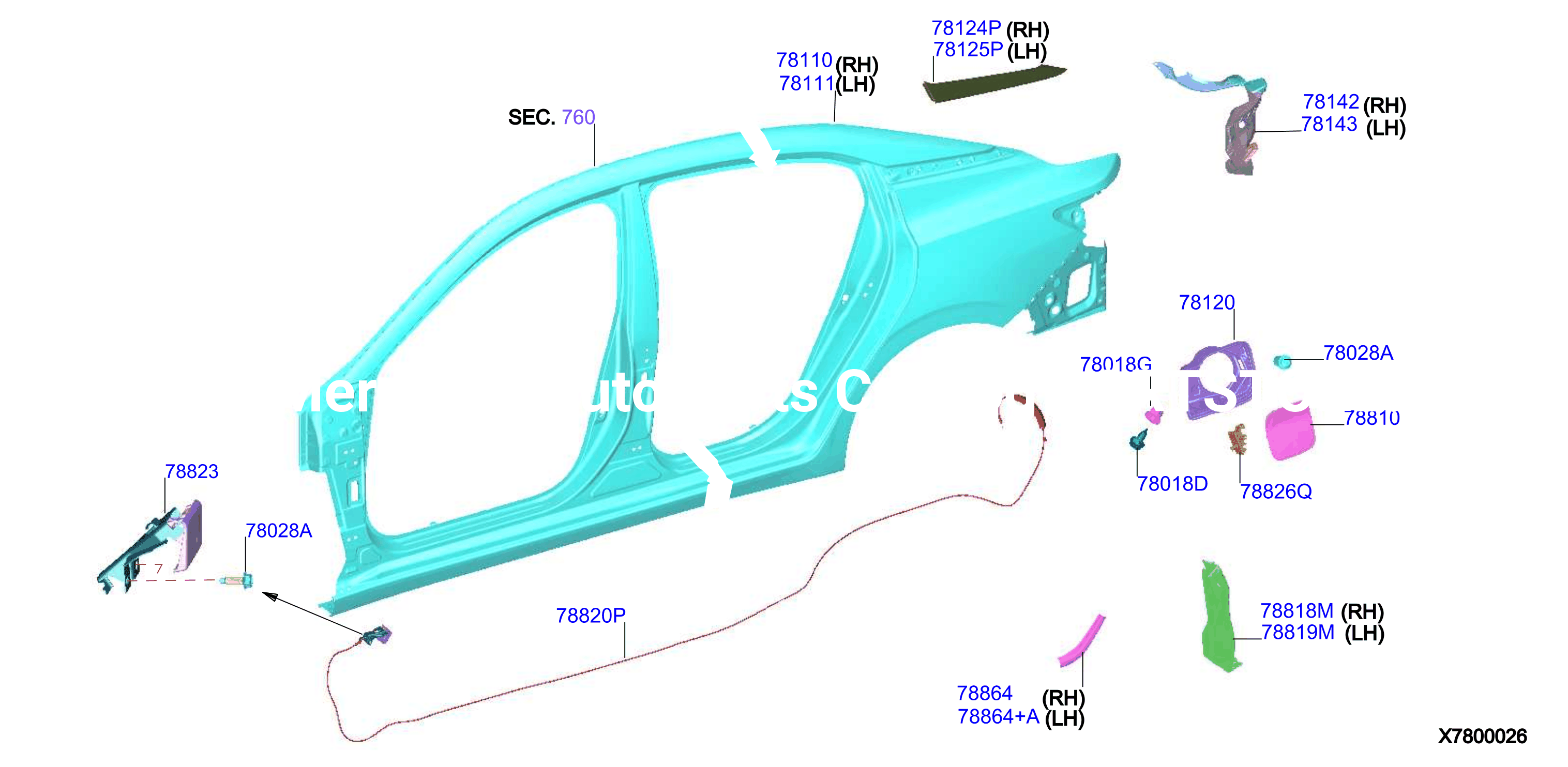 Rear Fender Fitting