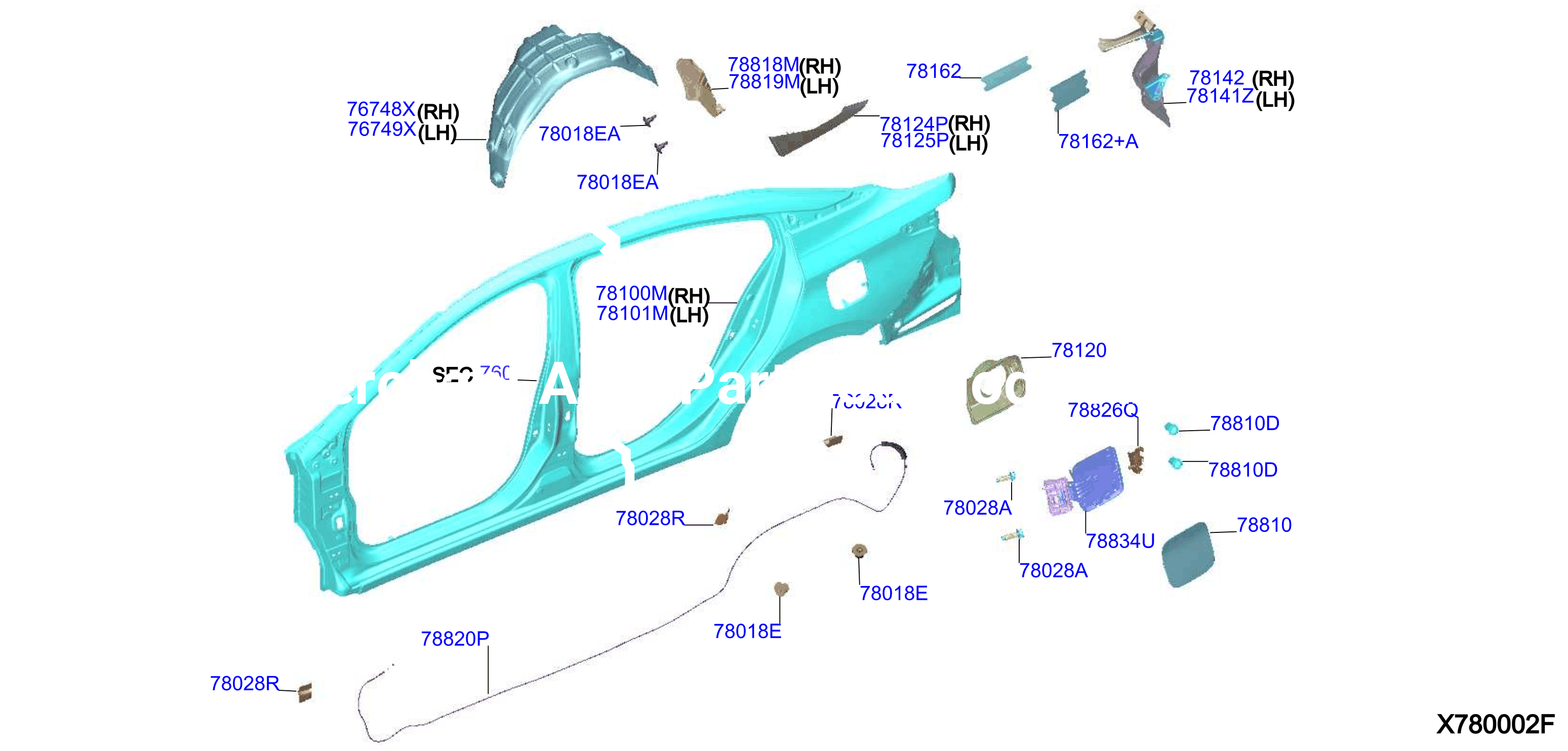 Rear Fender Fitting