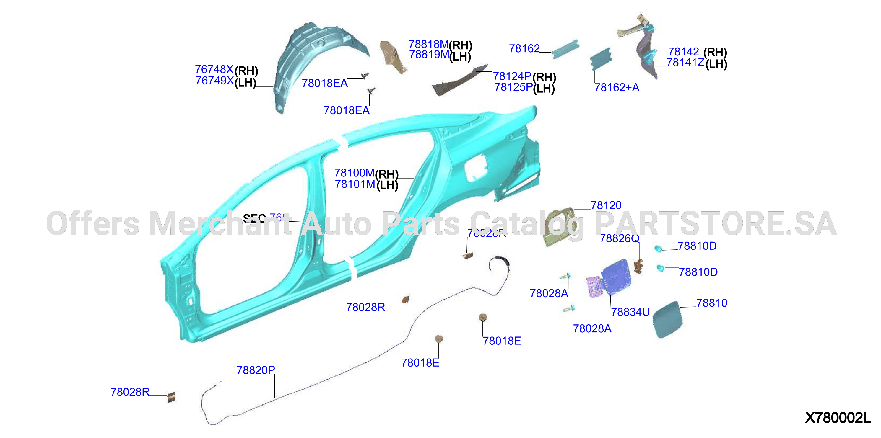 Rear Fender Fitting