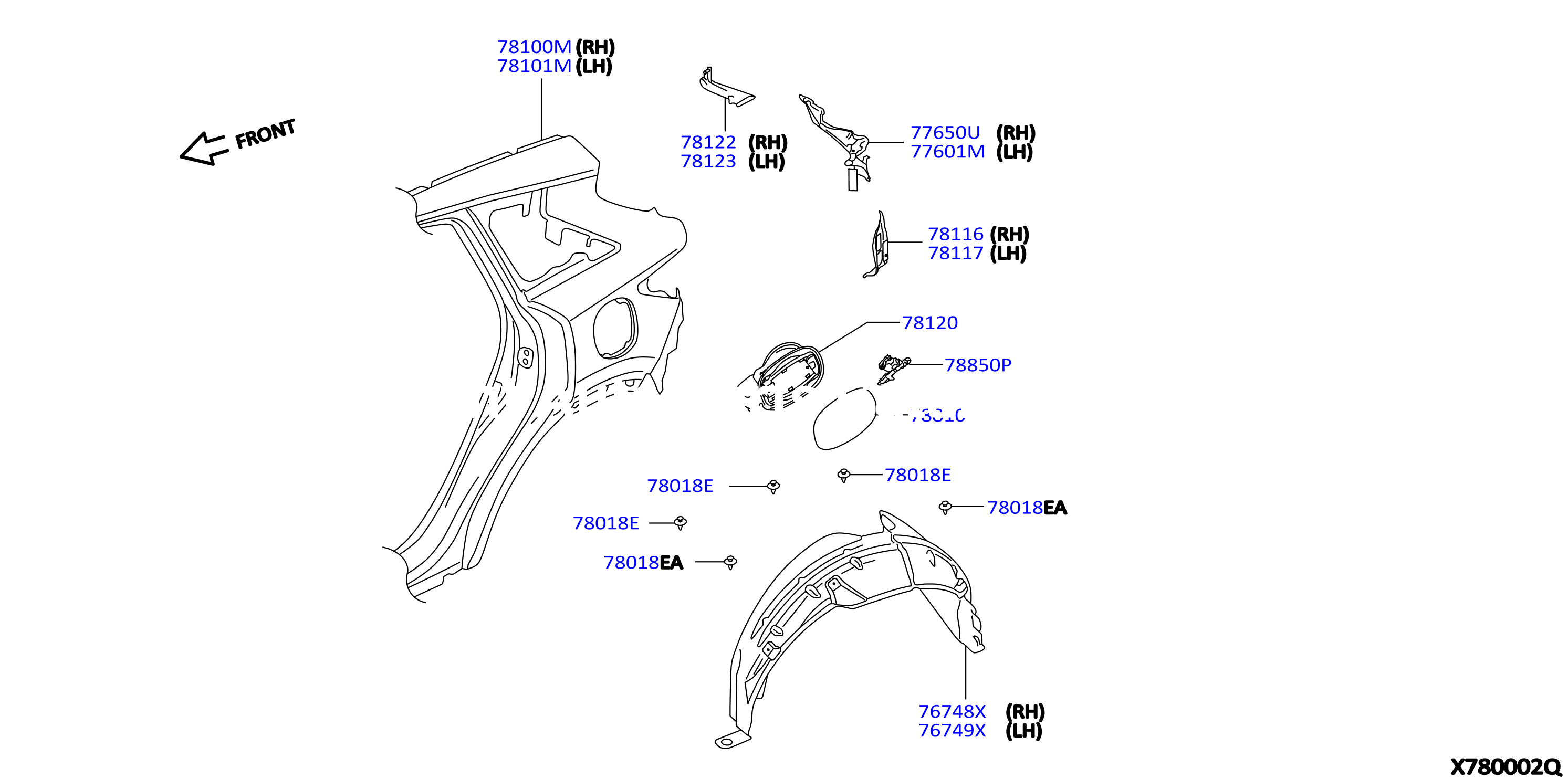 Rear Fender Fitting