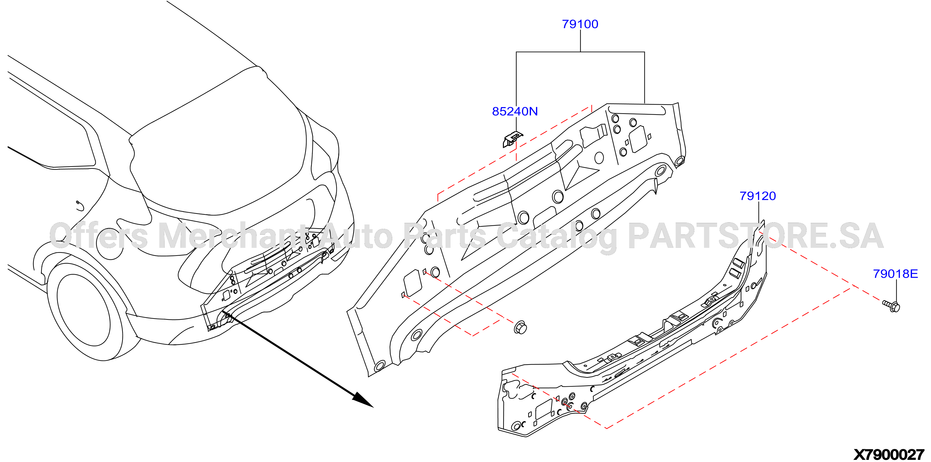 Rear Back Panel Fitting Rear Back Panel Fitting Bra