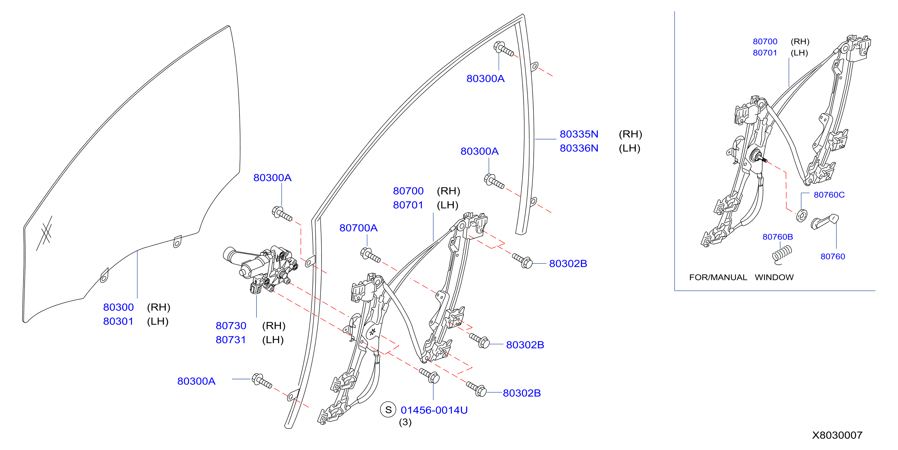 Front Door Window Regulator Fr Door Window And Regulator