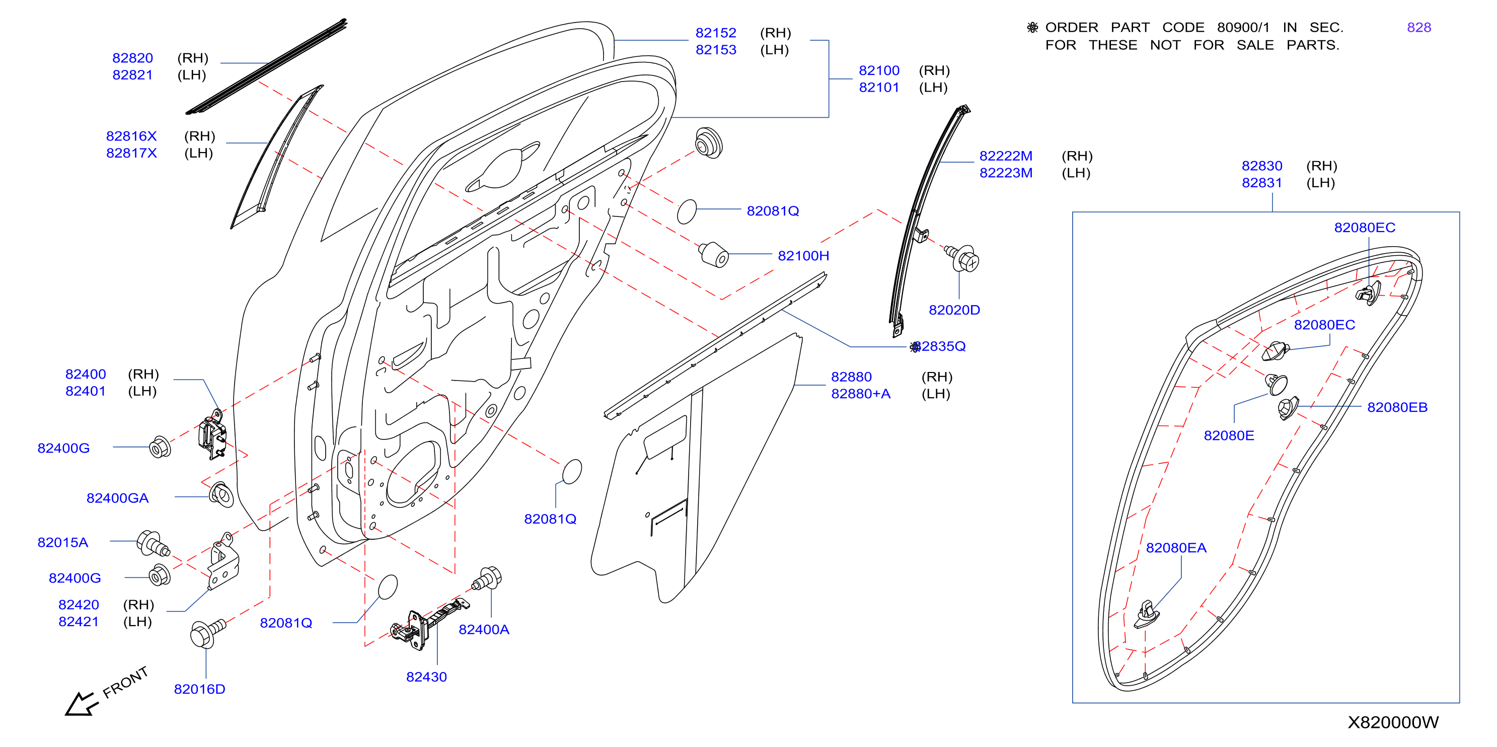 Rear Door Panel Fitting Rear Door Panel Fitting