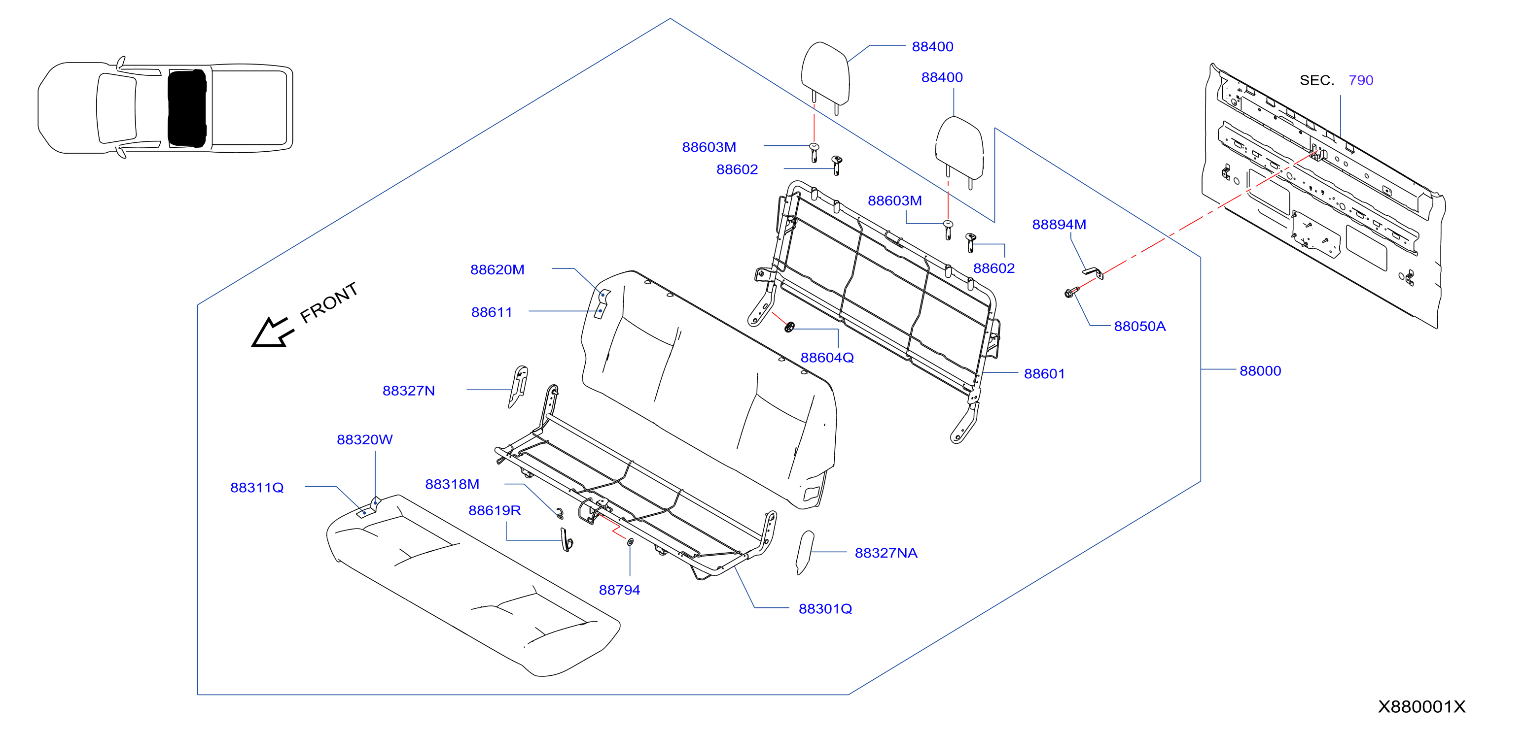 Rear Seat Rear Seat