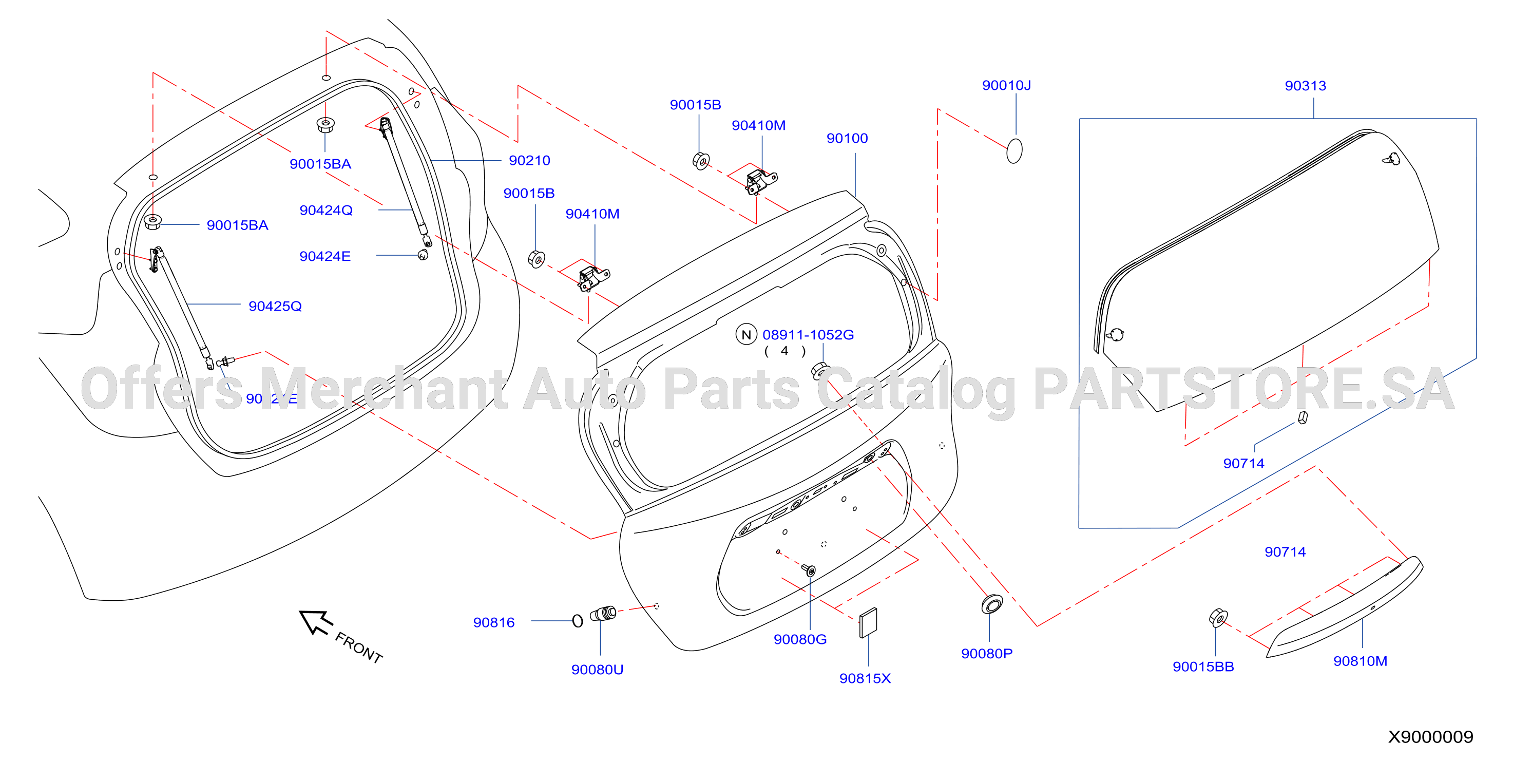 Back Door Panel Fitting