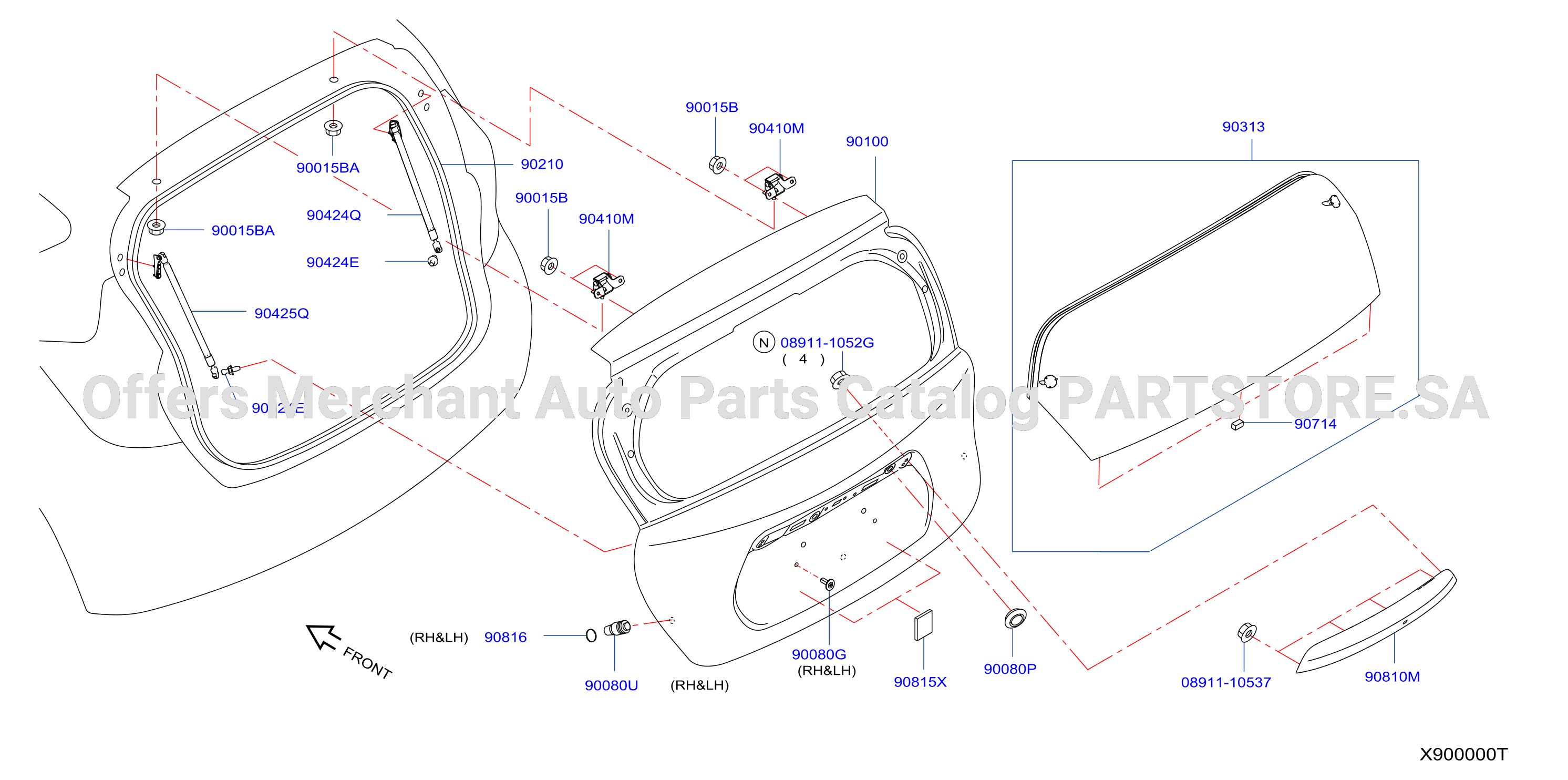Back Door Panel Fitting