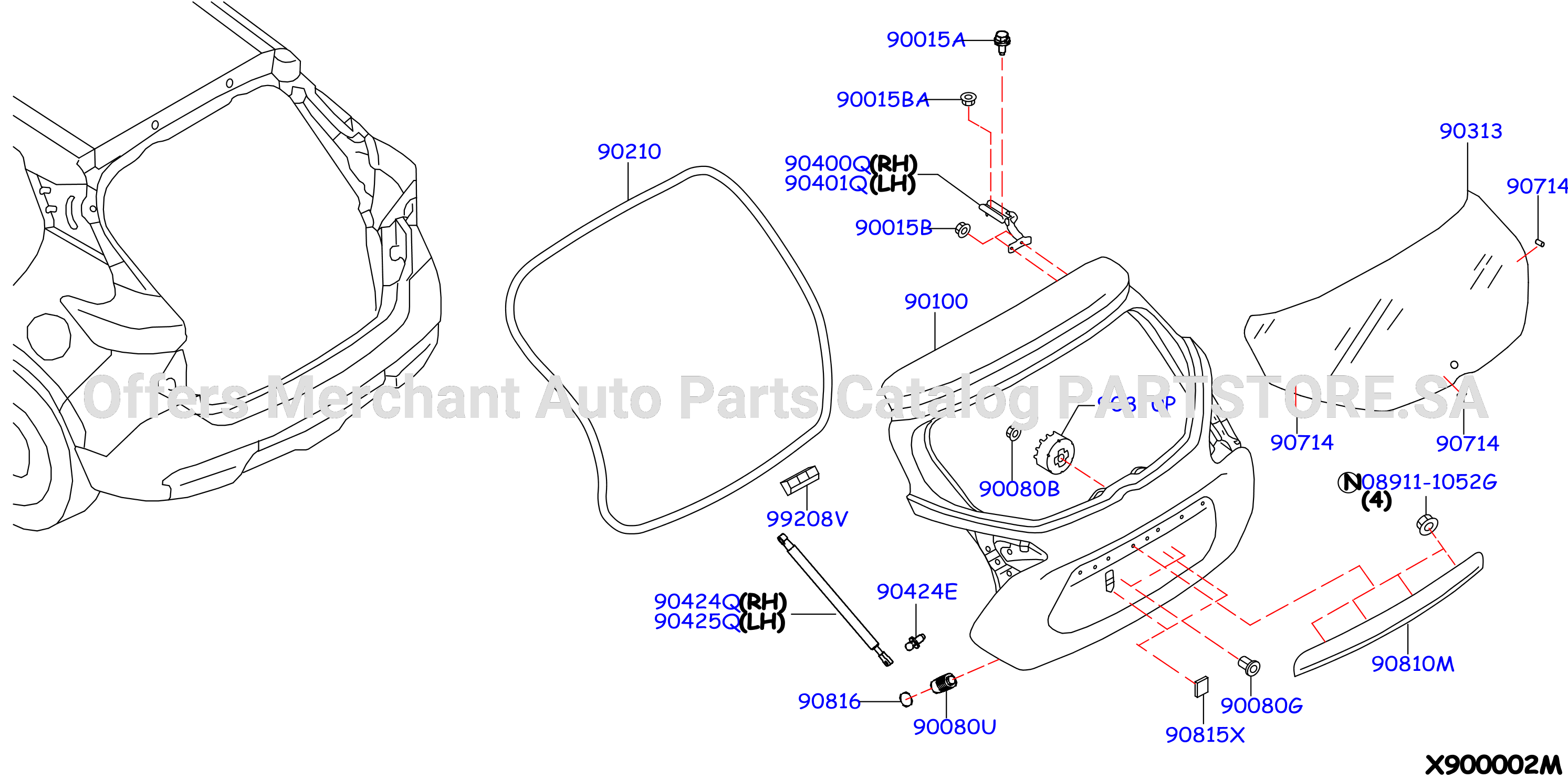 Back Door Panel Fitting Back Door Panel Fitting
